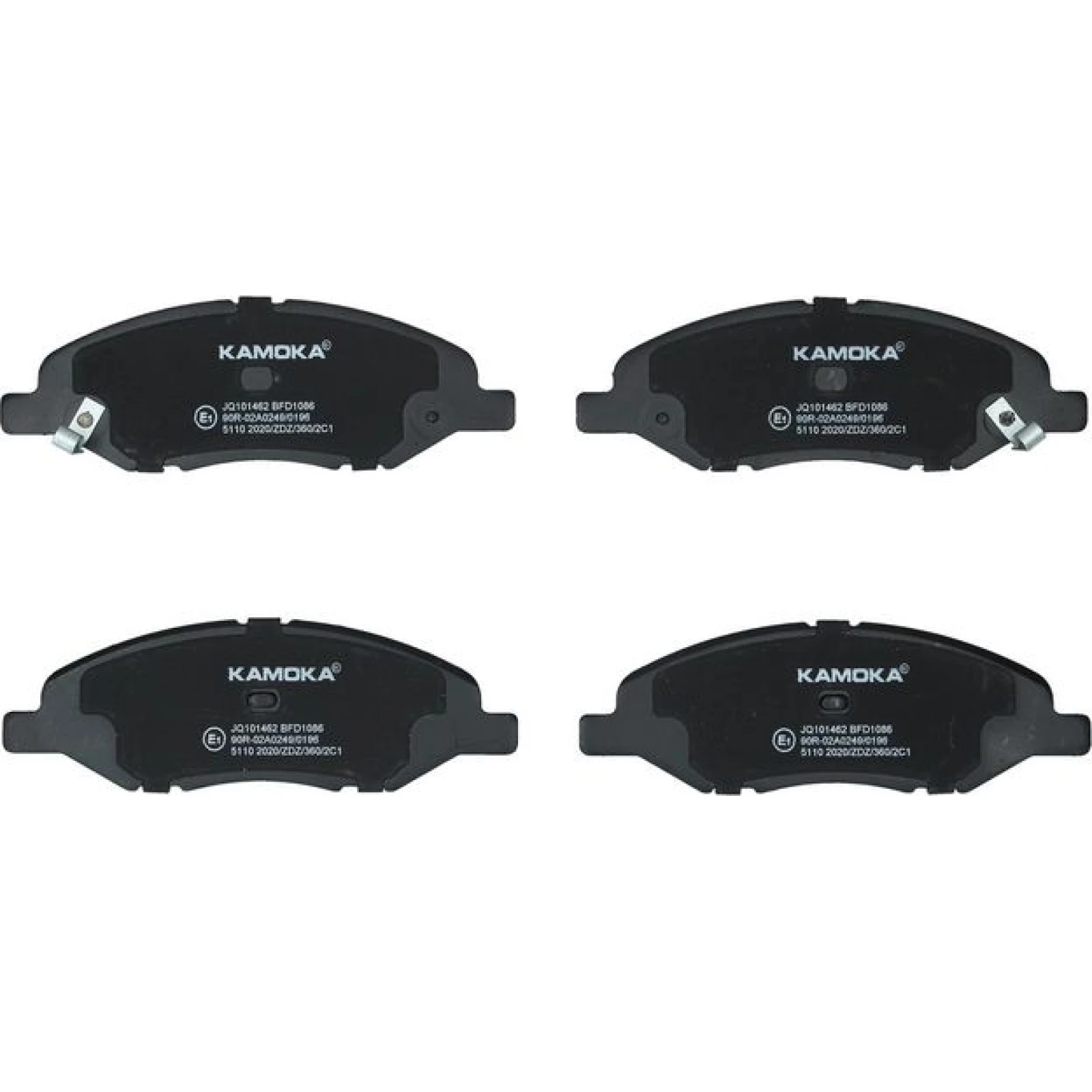KAMOKA Bremsbelagsatz, Scheibenbremse JQ101462