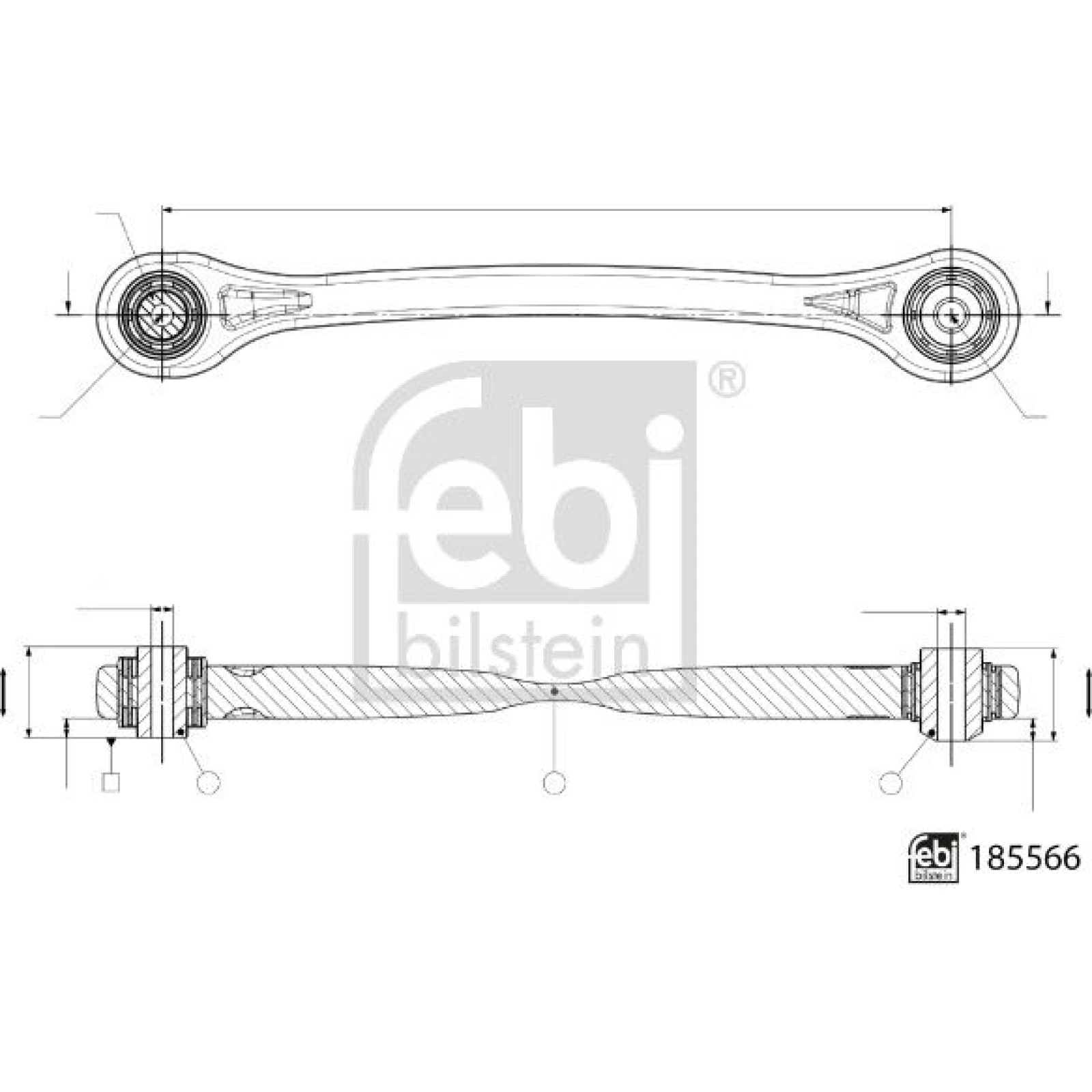 LENKER, RADAUFHÄNGUNG FE185566