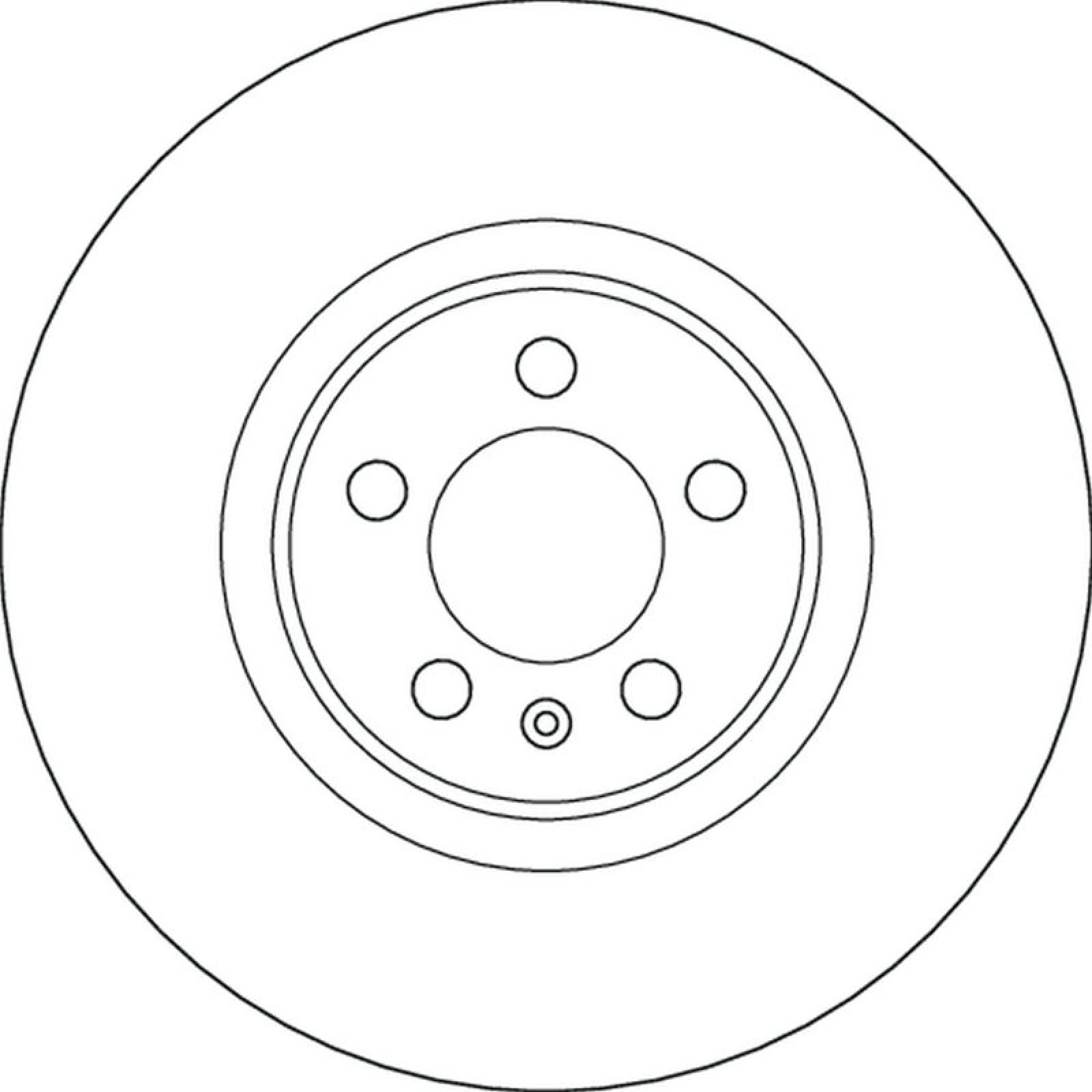 TRW Bremsscheibe DF6797S