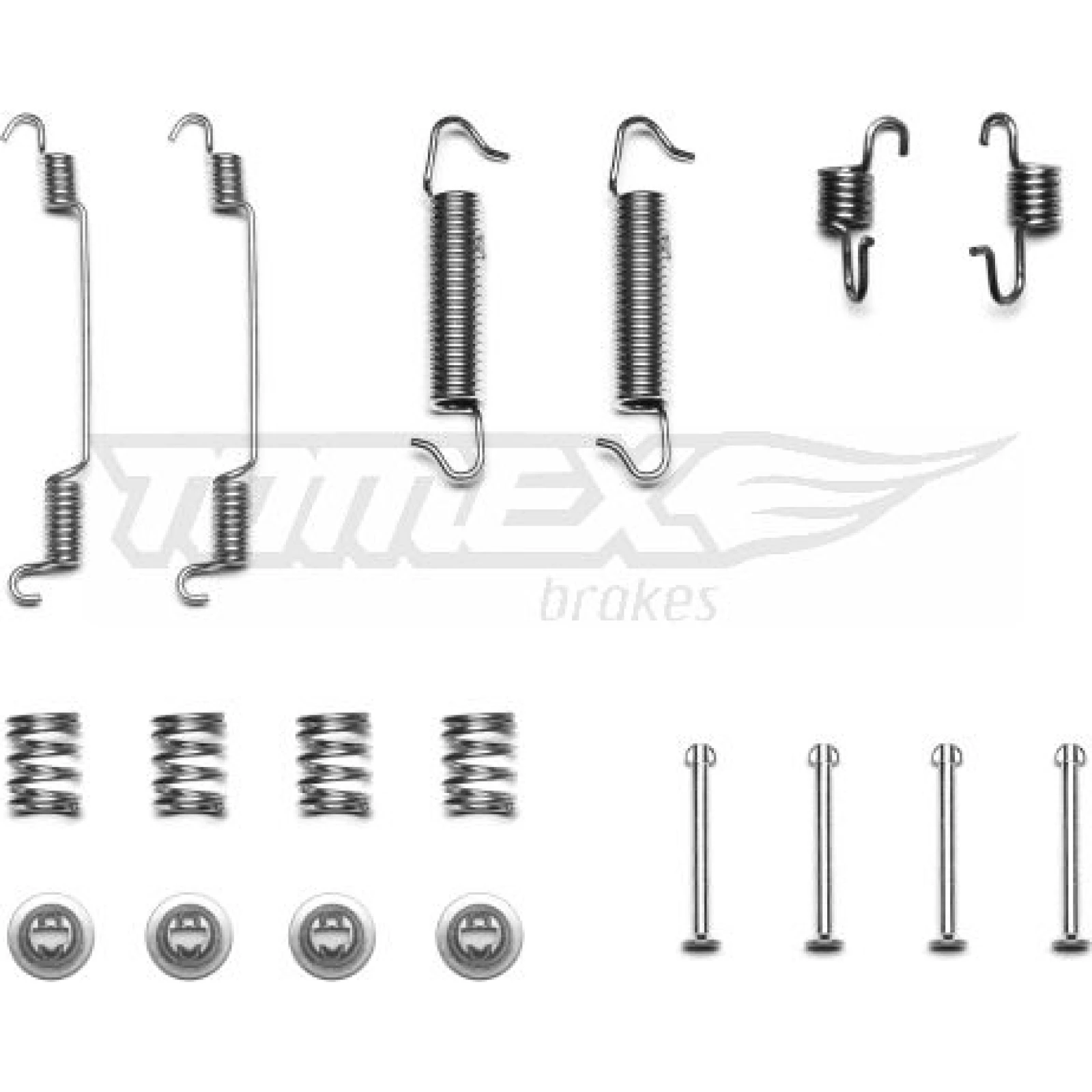 TOMEX brakes Zubehörsatz, Bremsbacken TX 40-47