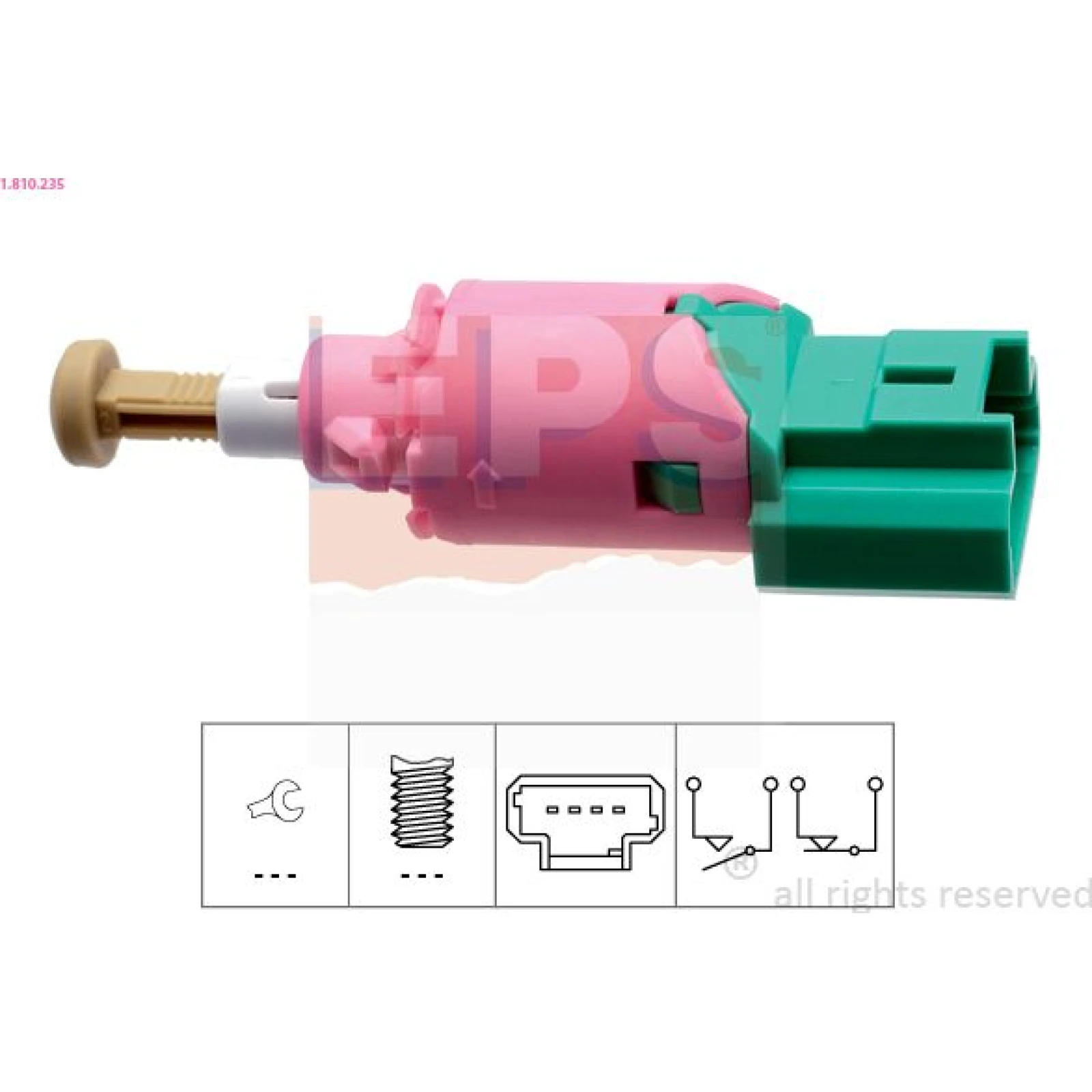 EPS Bremslichtschalter 1.810.235