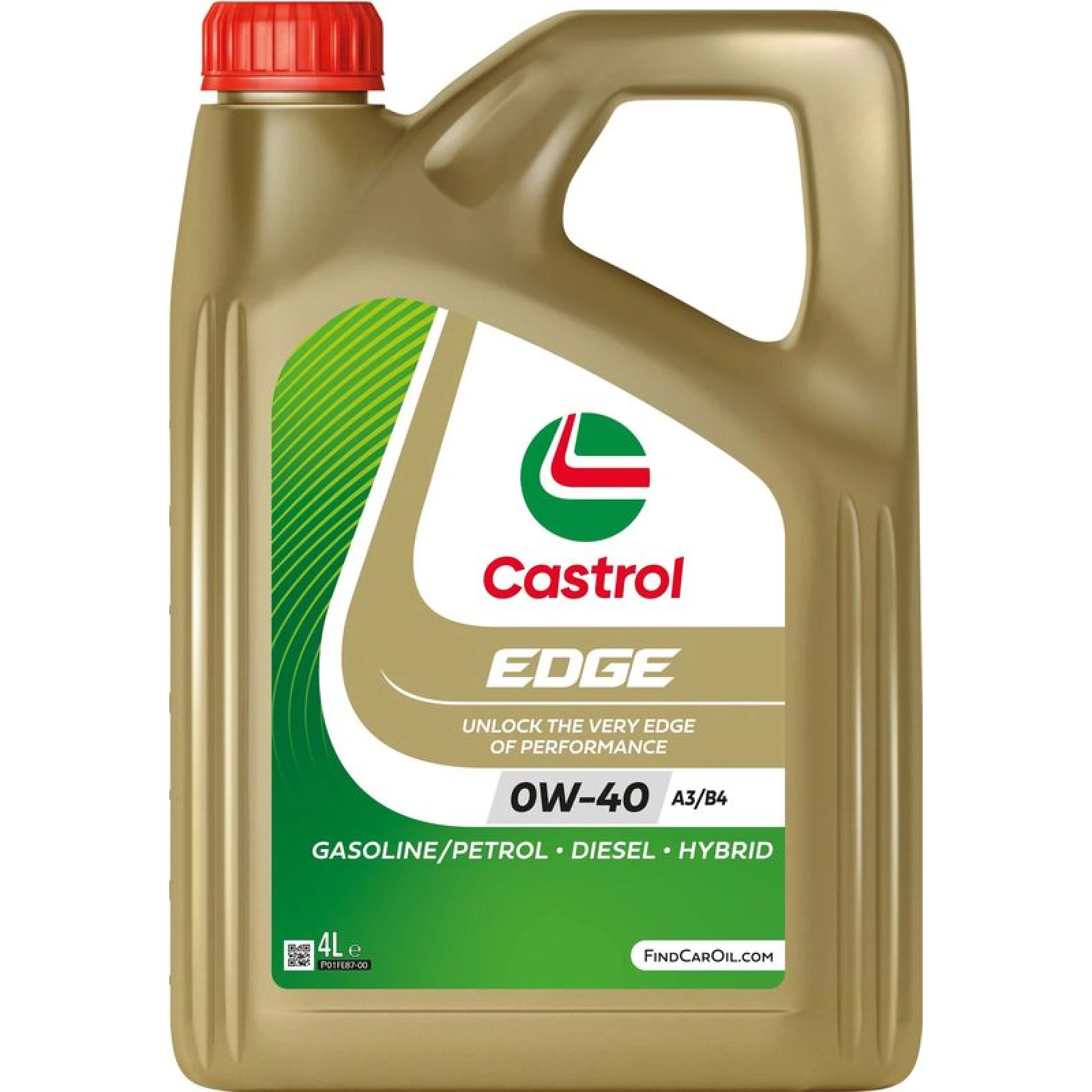 CASTROL EDGE 0W-40 A3 / B4 4 Liter 15F6B5