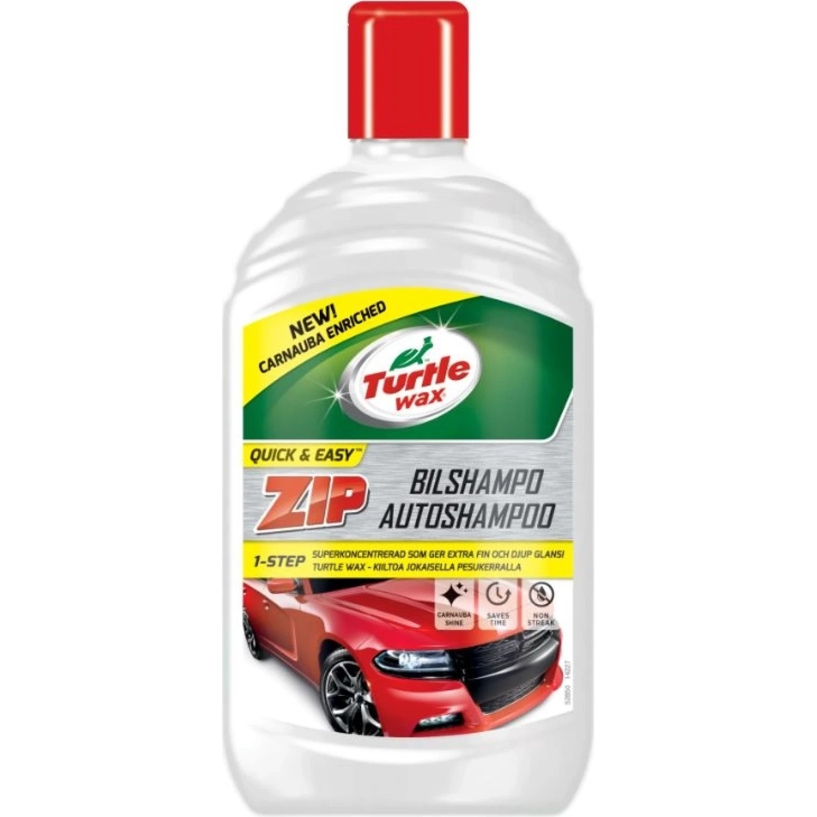 Essential Zip Wax Shampoo 500Ml / Turtle Wax Essential 70-181