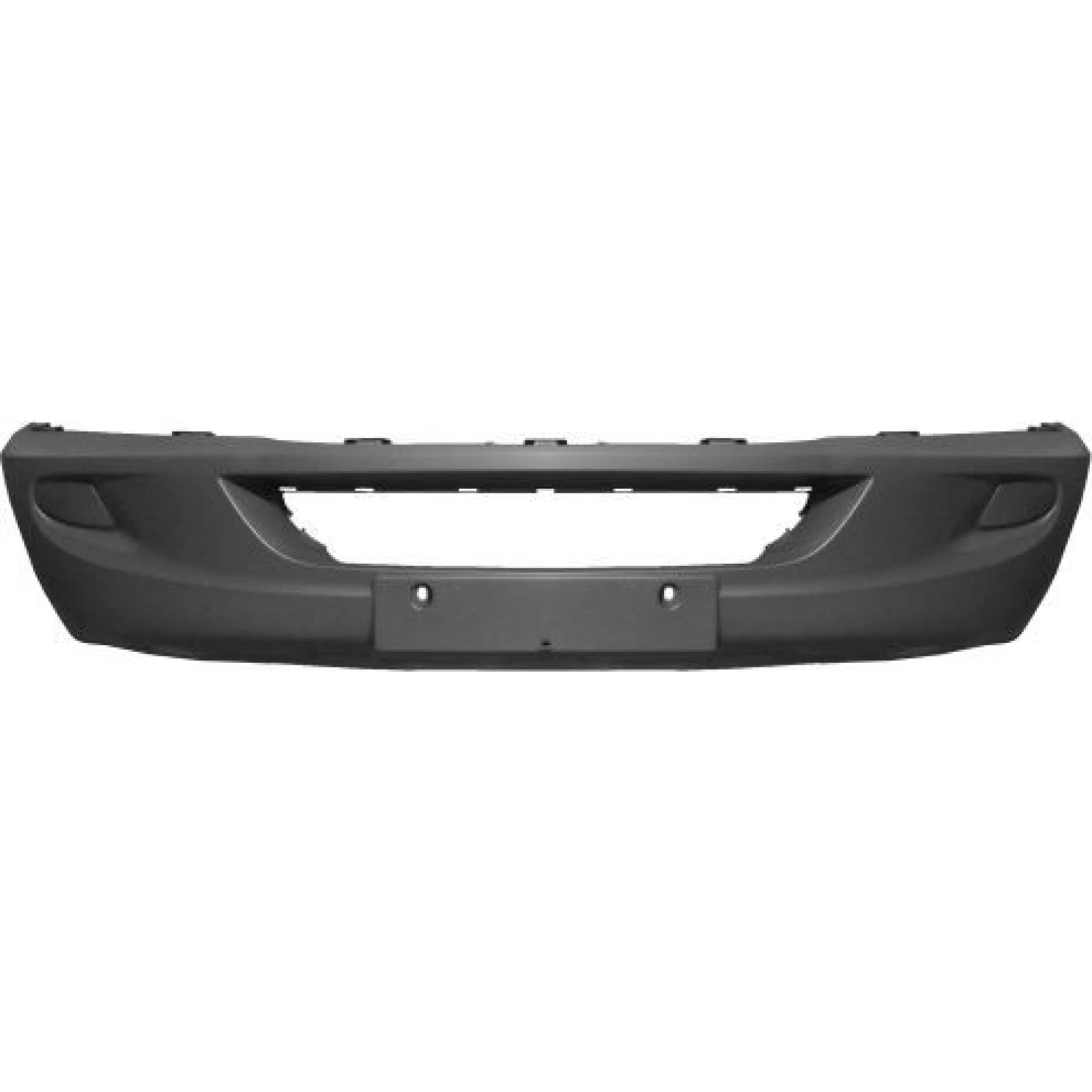 Stoßstange vorne schwarz ohne nebelscheinwerfer Premium Quality, passend für Mercedes-Benz Sprinter W906 / VW Crafter I, ab 2006 3988,303,1
