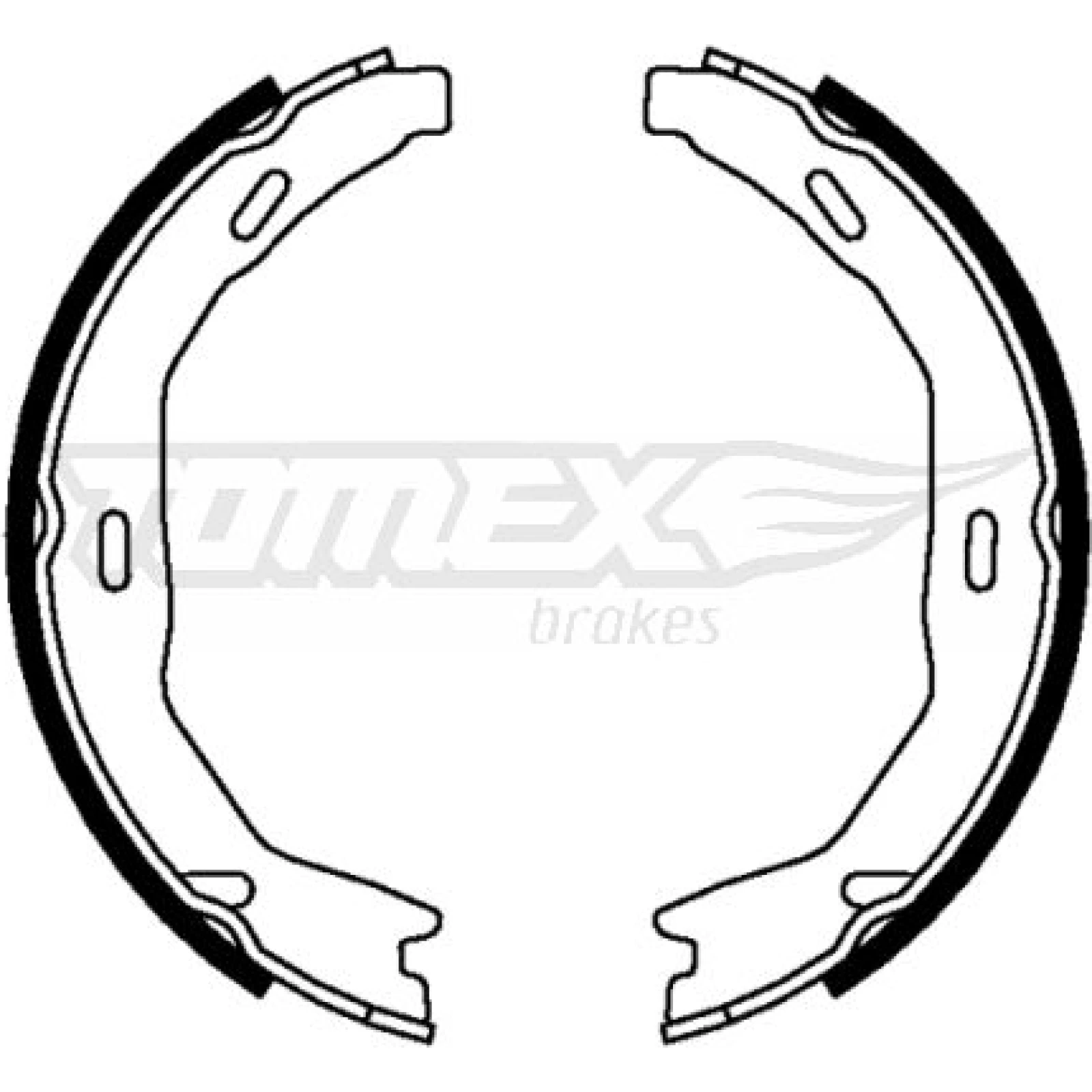 TOMEX brakes Bremsbackensatz TX 22-15