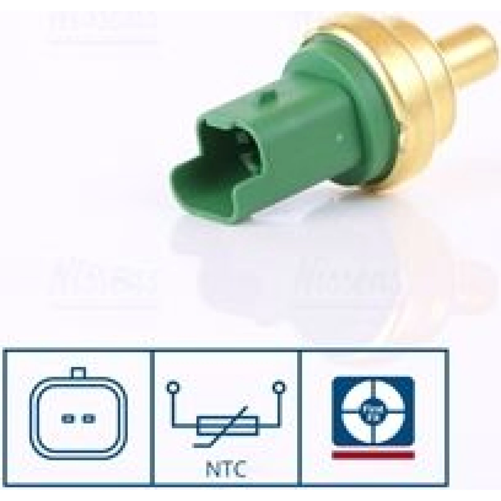 NISSENS Sensor, Kühlmitteltemperatur 207021