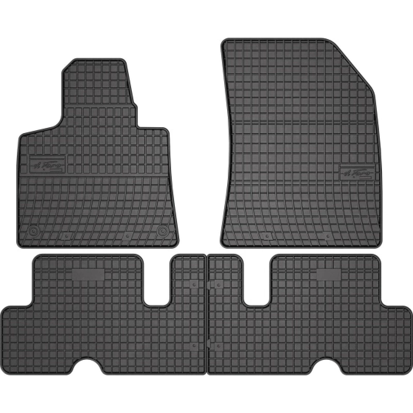 Passgenaue Kofferraummatte Gummimatten Citroen C4 Picasso Ii 2013 0648