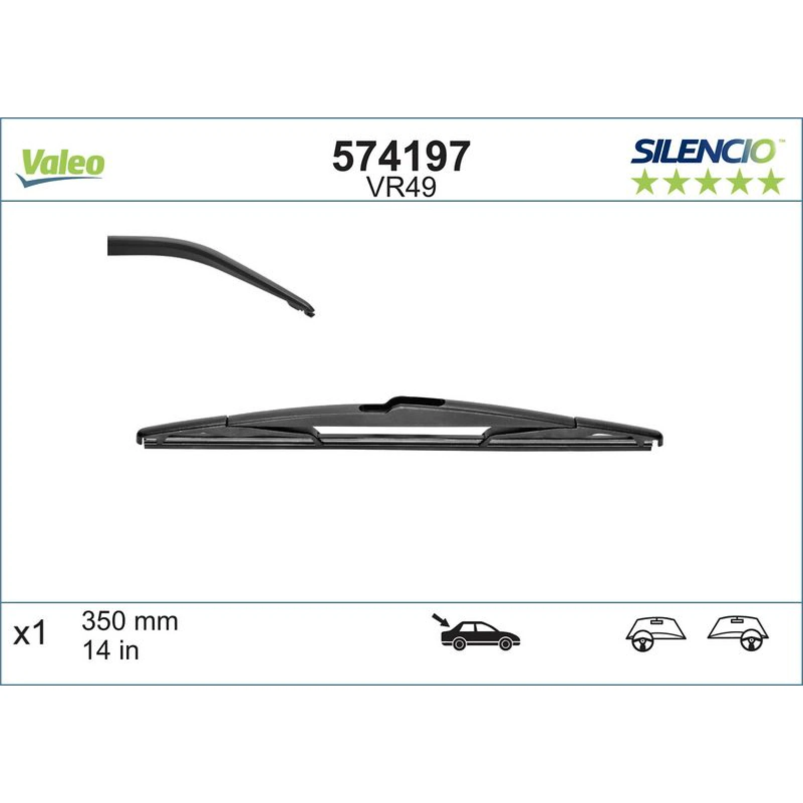 VM49 VALEO Silencio Heckwischer 574197