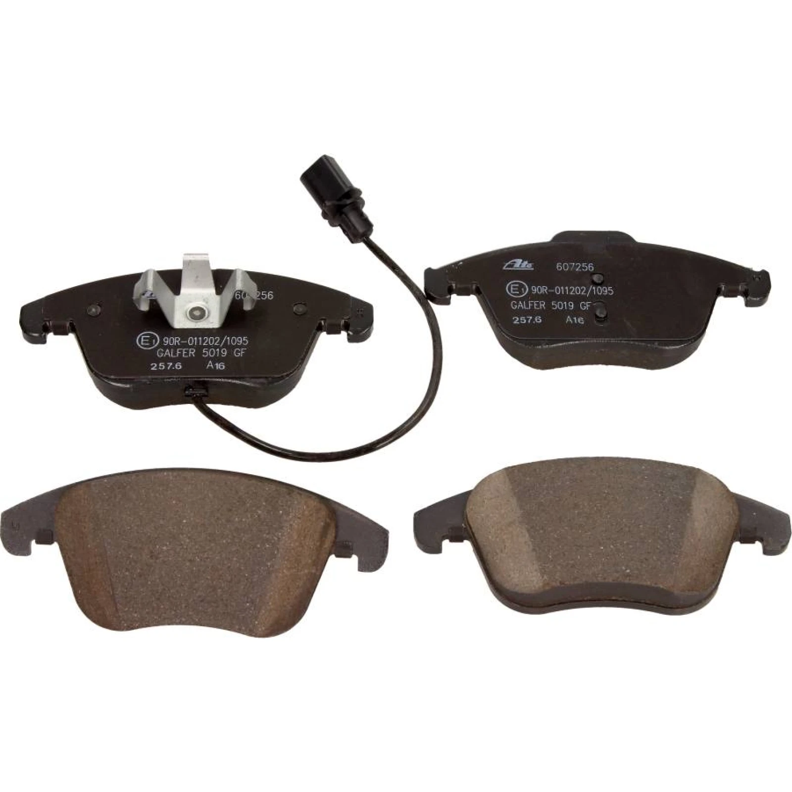 Bremsbelagsatz Vw S. A4/A5 07- Scheibe 314Mm 13.0460-7256.2