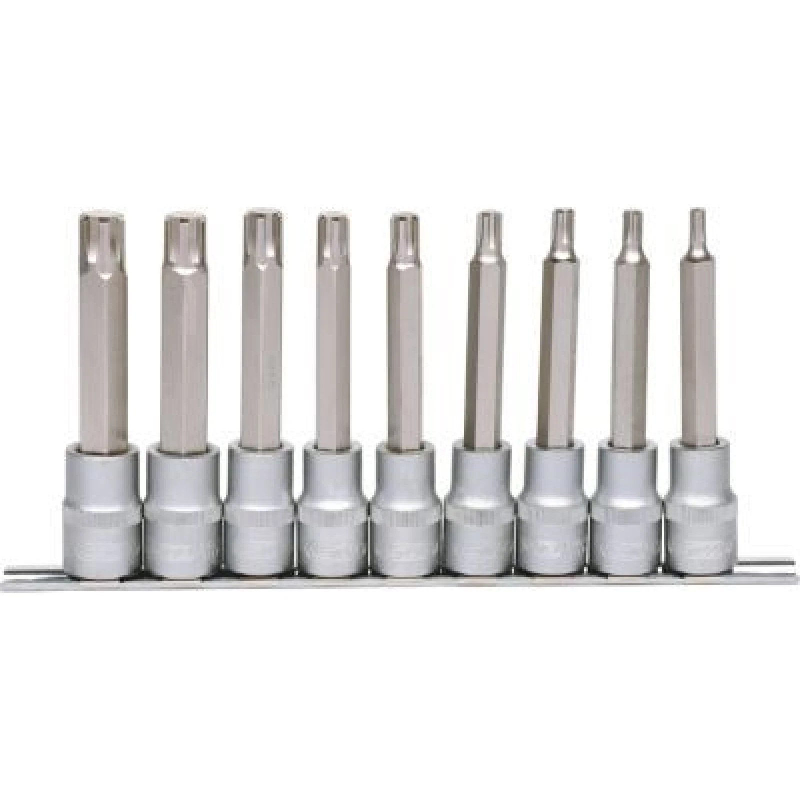 KS TOOLS 1/2 Bit-Steckschlüsselsatz, RIBE, 9-teilig, M5-M14 911.1335