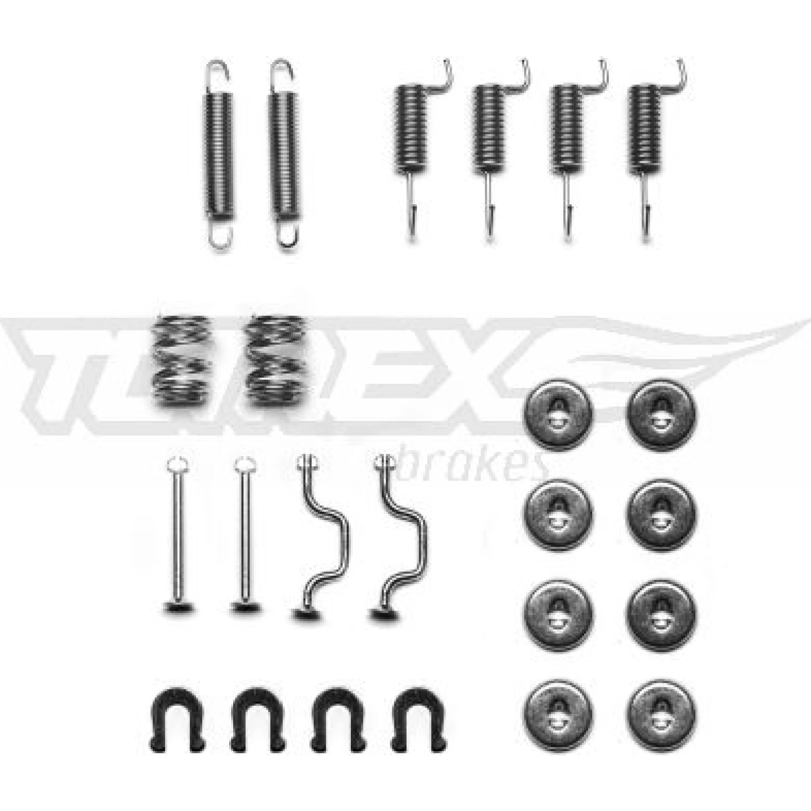 TOMEX brakes Zubehörsatz, Bremsbacken TX 42-09