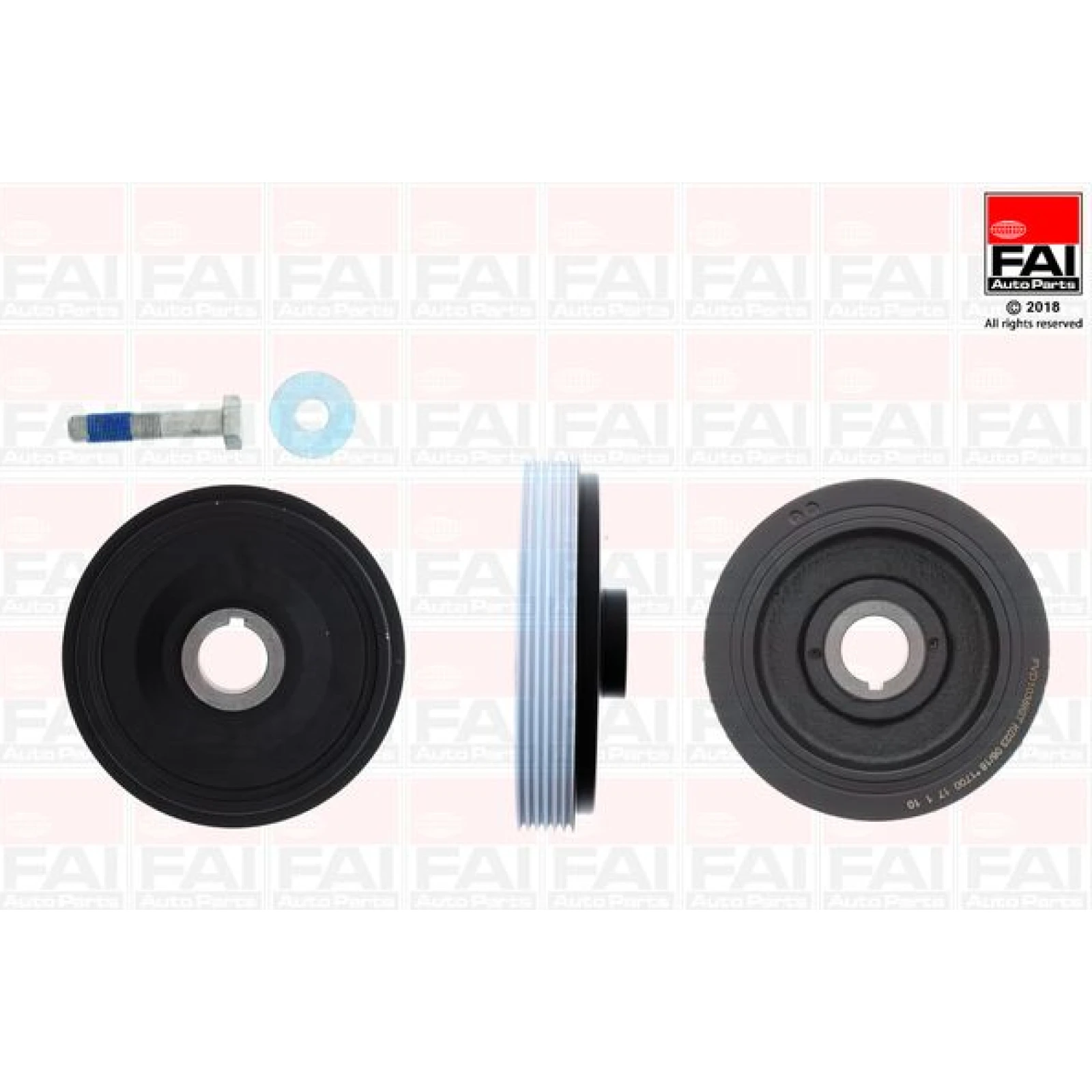 FAI AutoParts Riemenscheibensatz, Kurbelwelle FVD1038K
