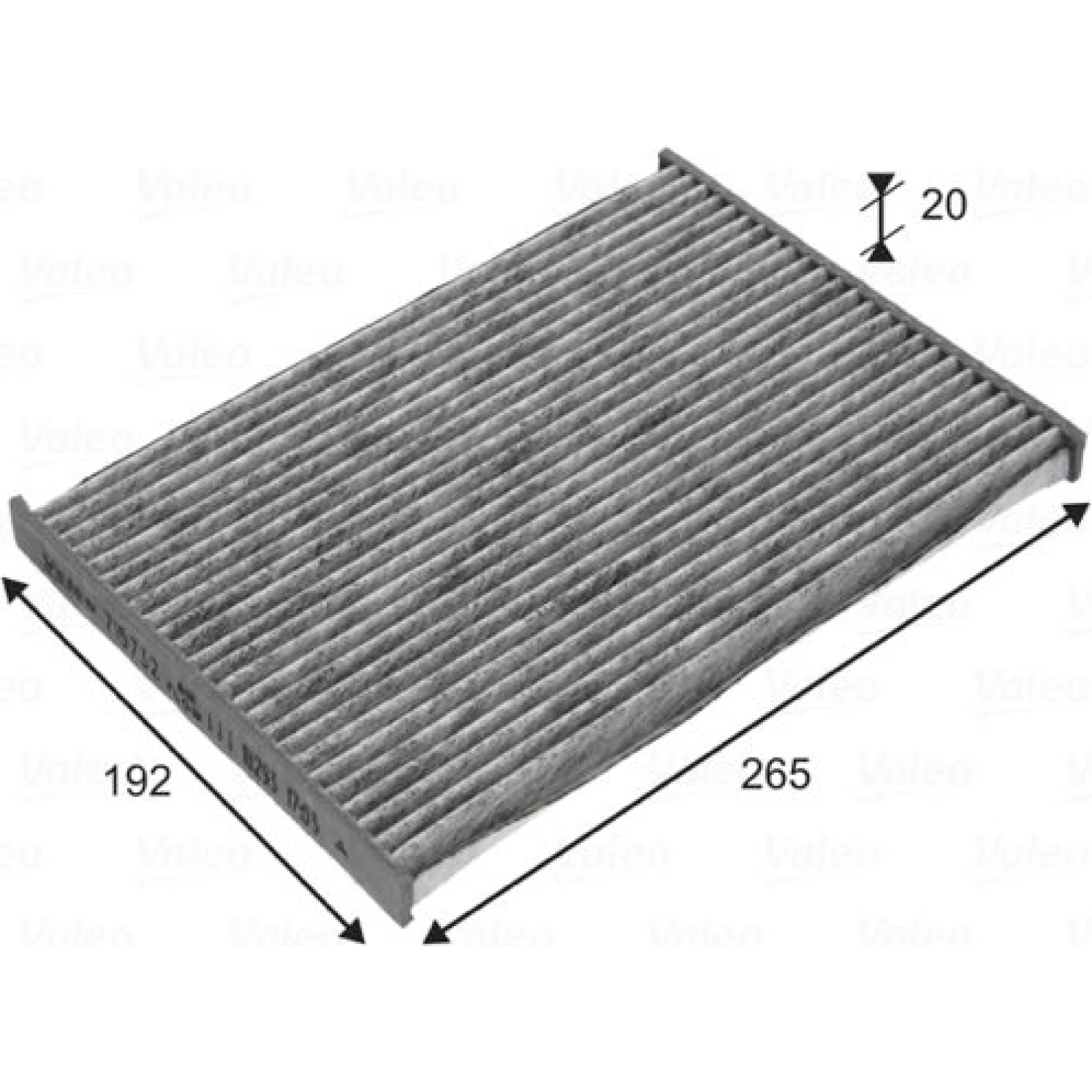 Innenraumfilter Nissan Qasqai/X-Trail 07- Mit Aktivkohle 715732