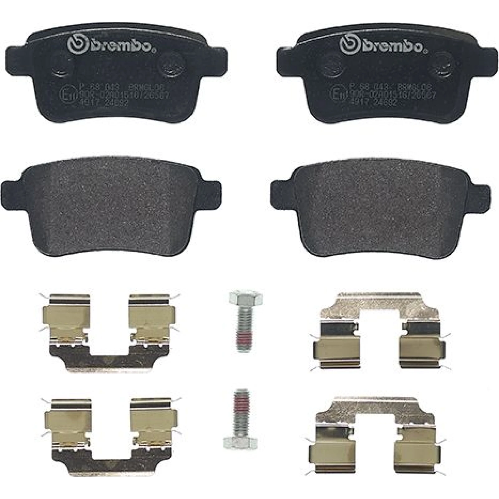 BREMBO Bremsklötze HA P 68 043