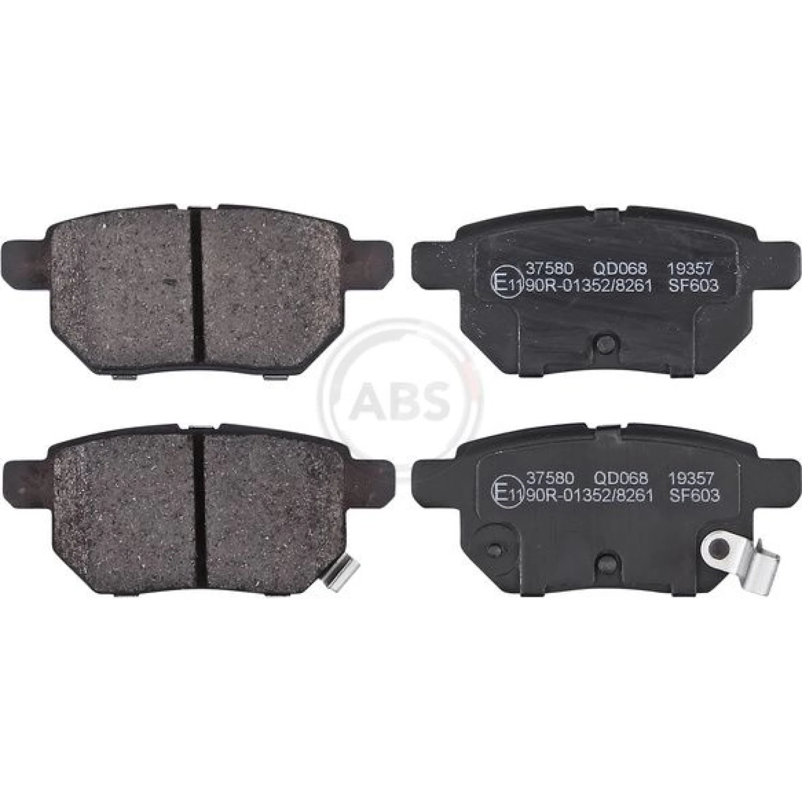 A.B.S. Bremsbeläge 37580