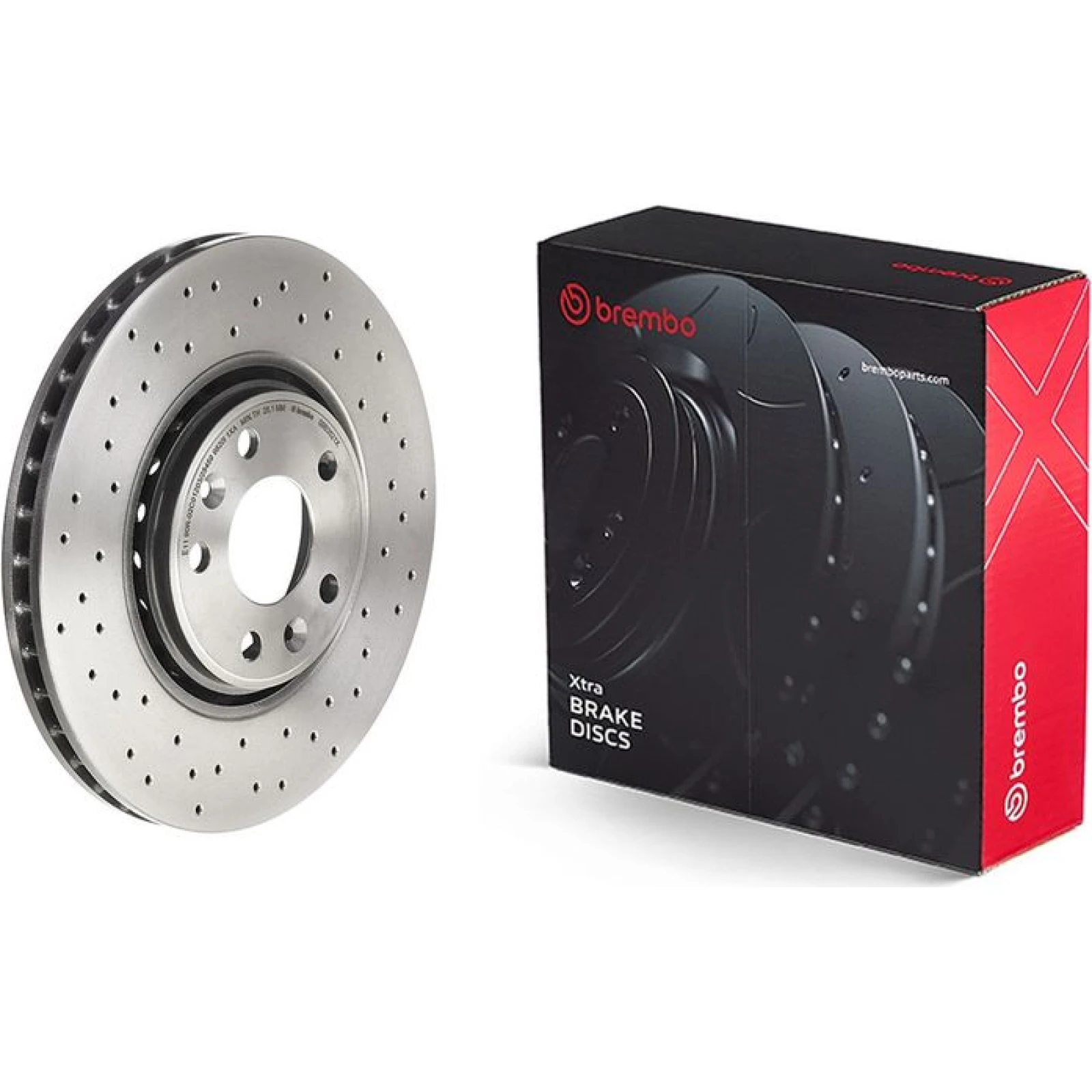 Brembo Bremsscheibe Vorderachse Xtra 09.B352.1X