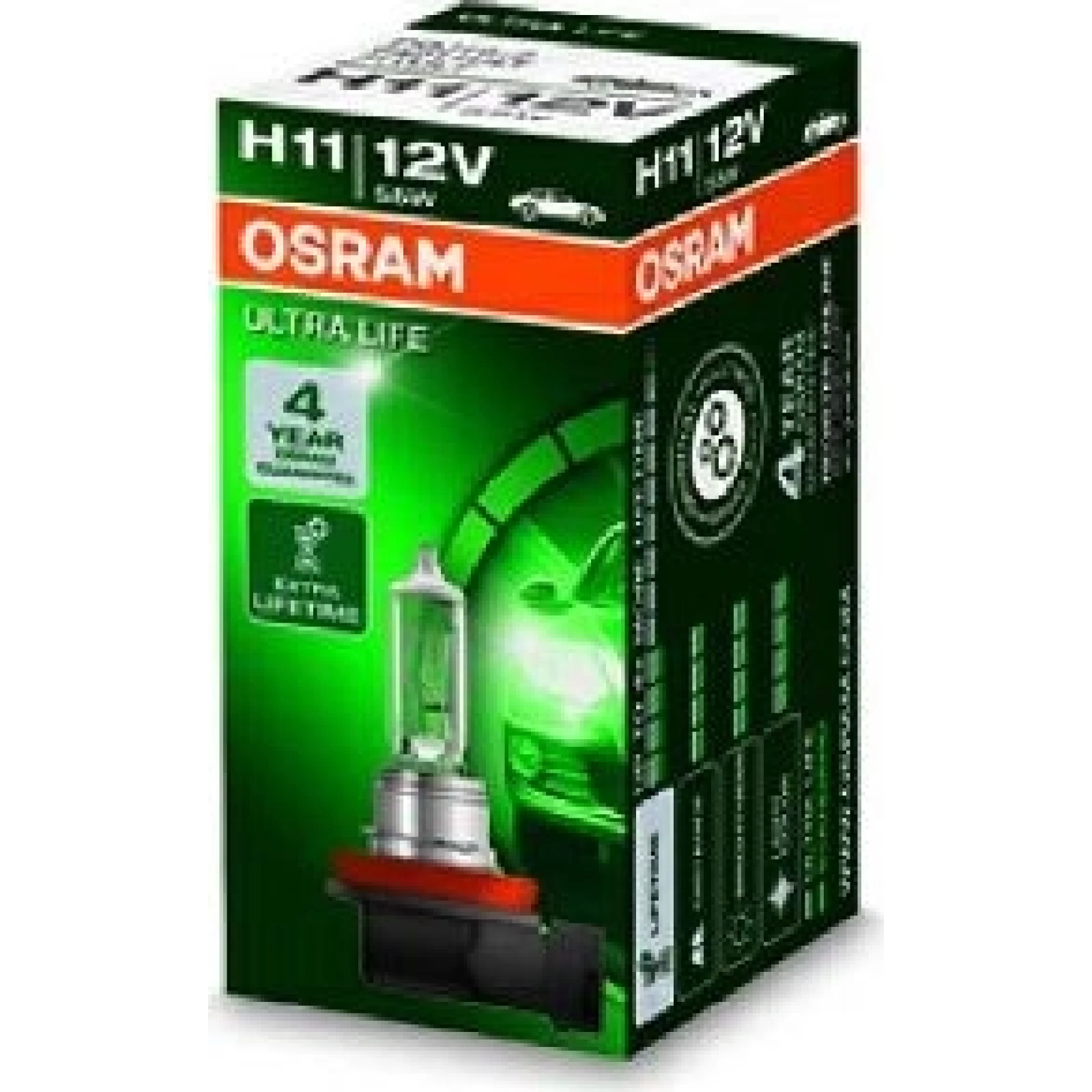 H11 OSRAM 12V 55W PGJ19-2 64211ULT