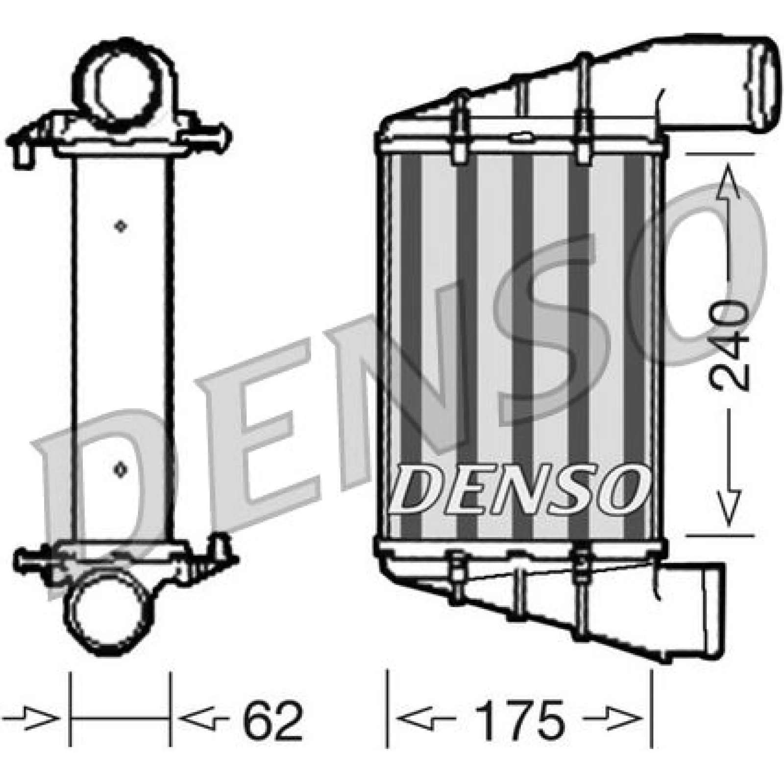 DENSO Druckluftkühler DIT02001