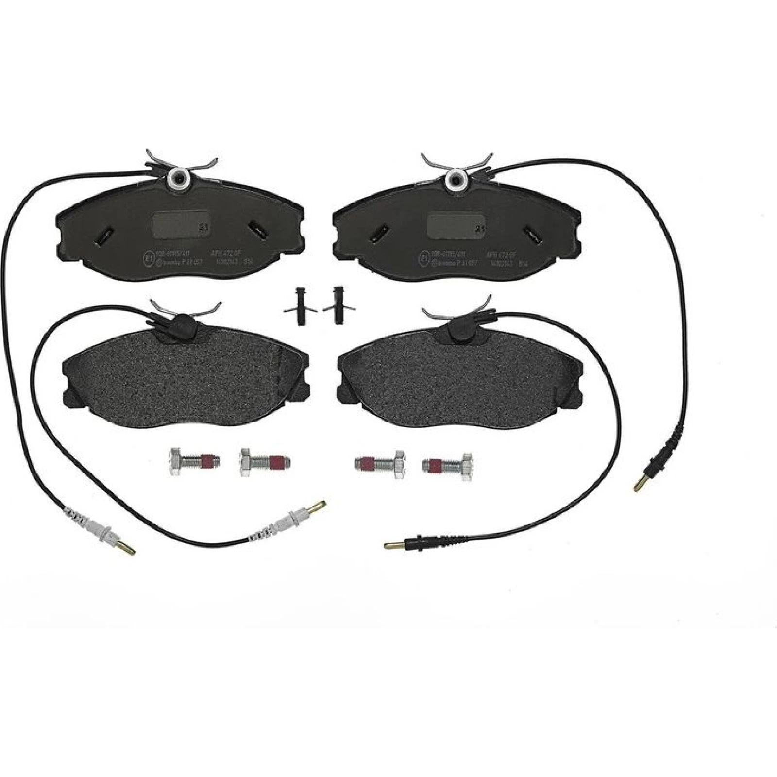 BREMBO Bremsklötze VA P 61 057