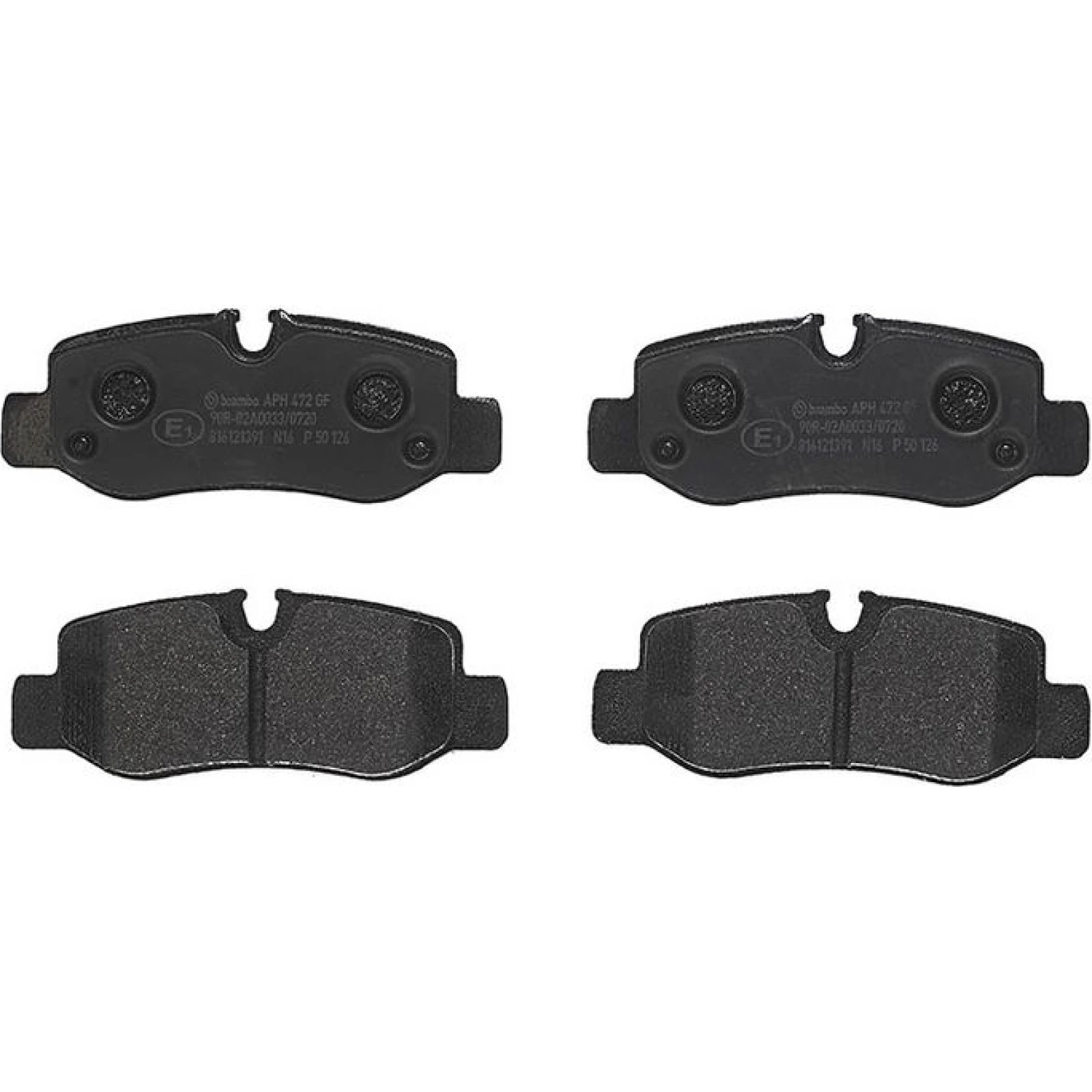 BREMBO Bremsklötze HA P 50 126