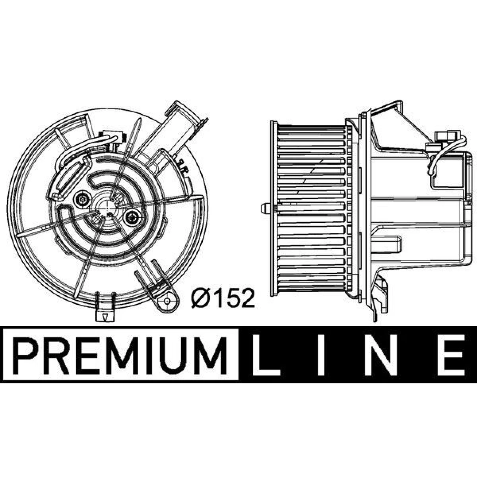 Innenraumgebläse AB 119 000P