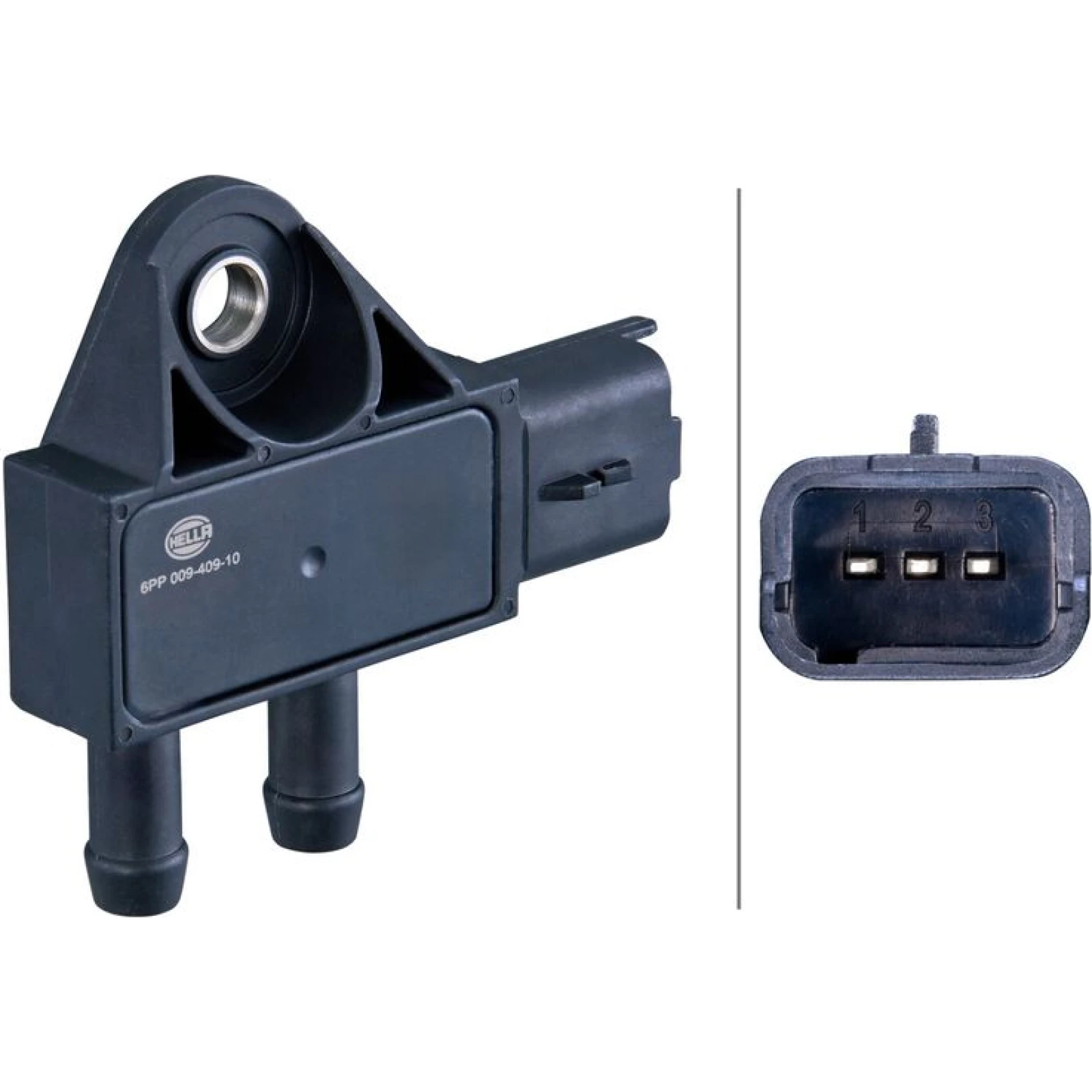 HELLA Sensor, Abgasdruck 6PP 009 409-101