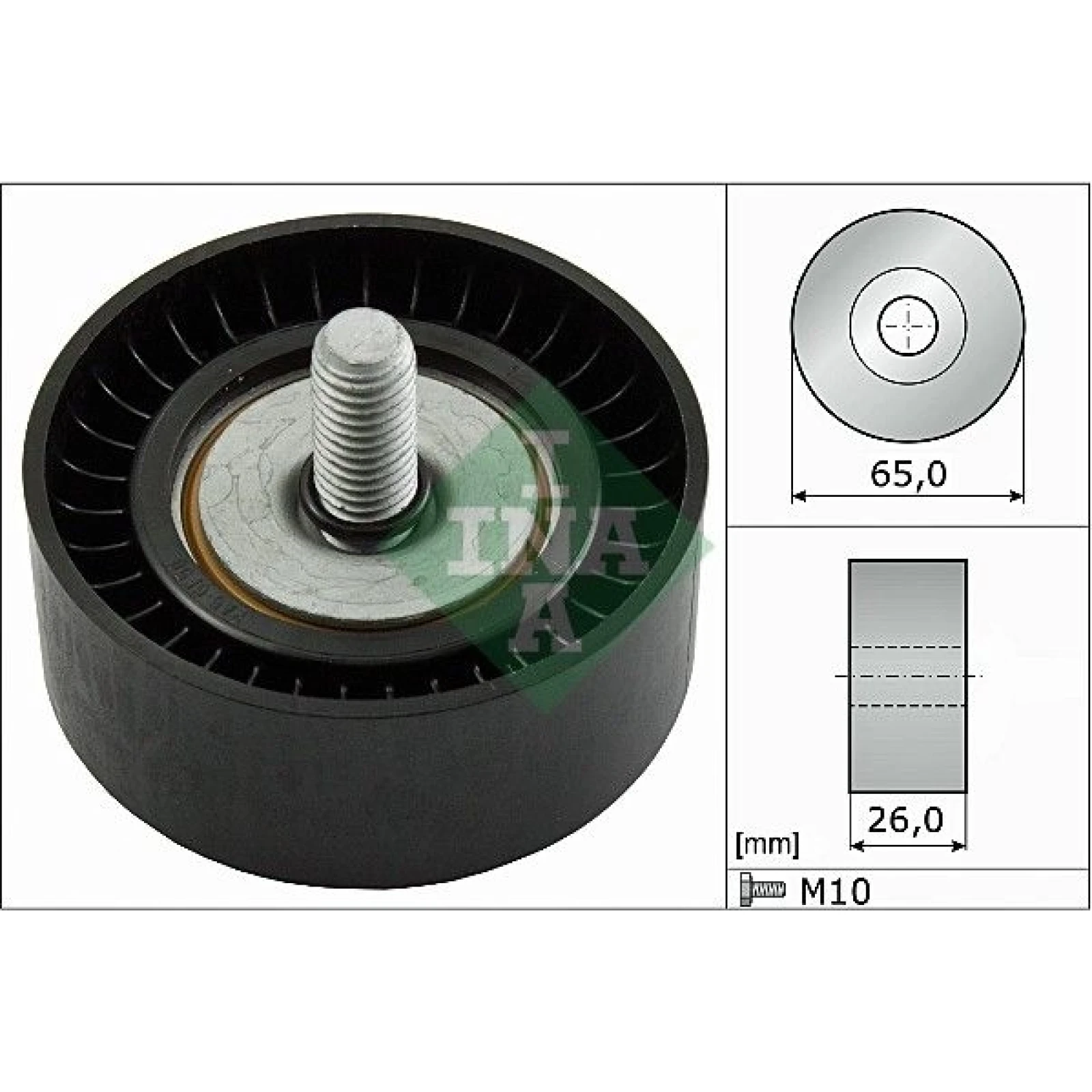 Umlenk-/Führungsrolle, Keilrippenriemen 532 0479 10