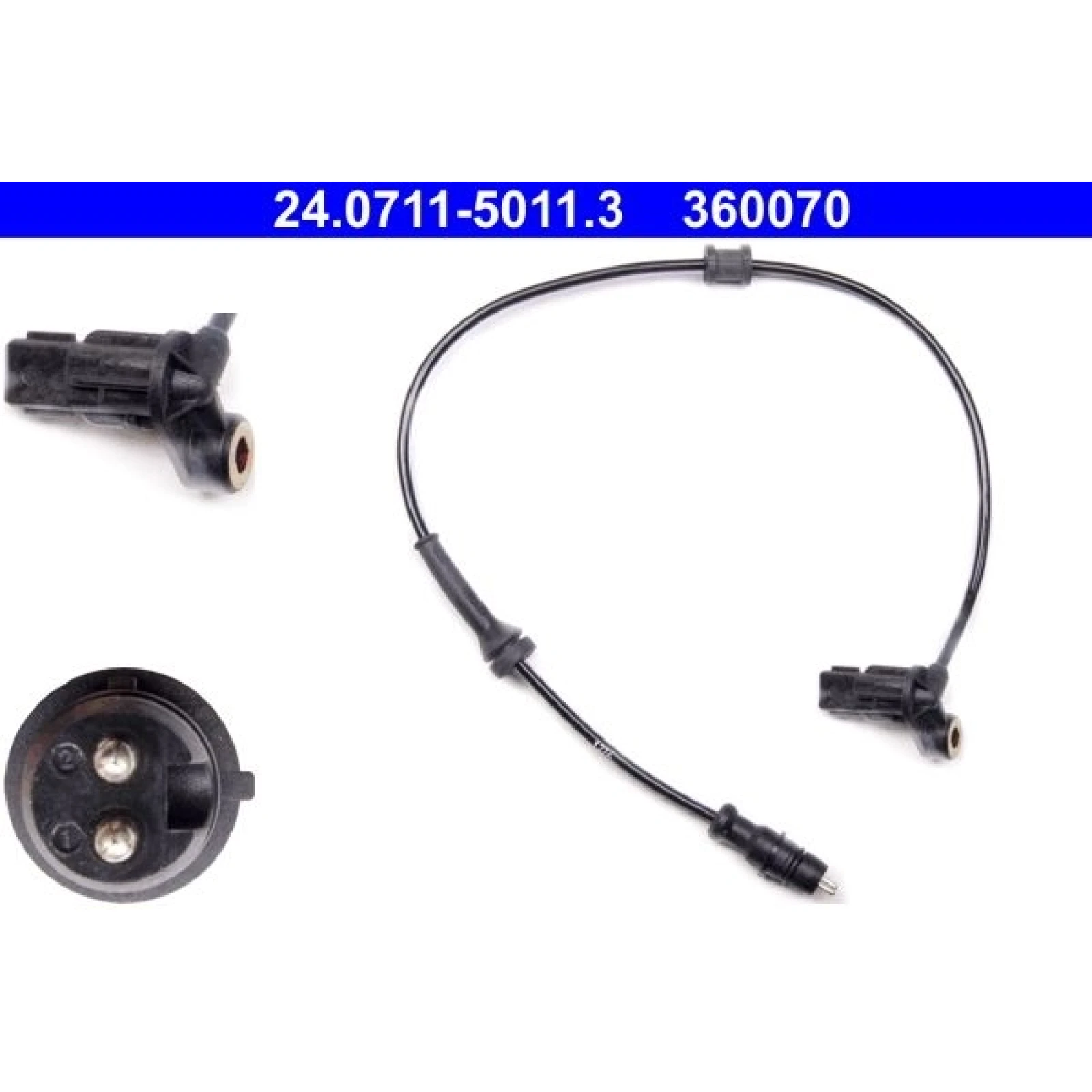 ATE ABS Sensor 24.0711-5011.3