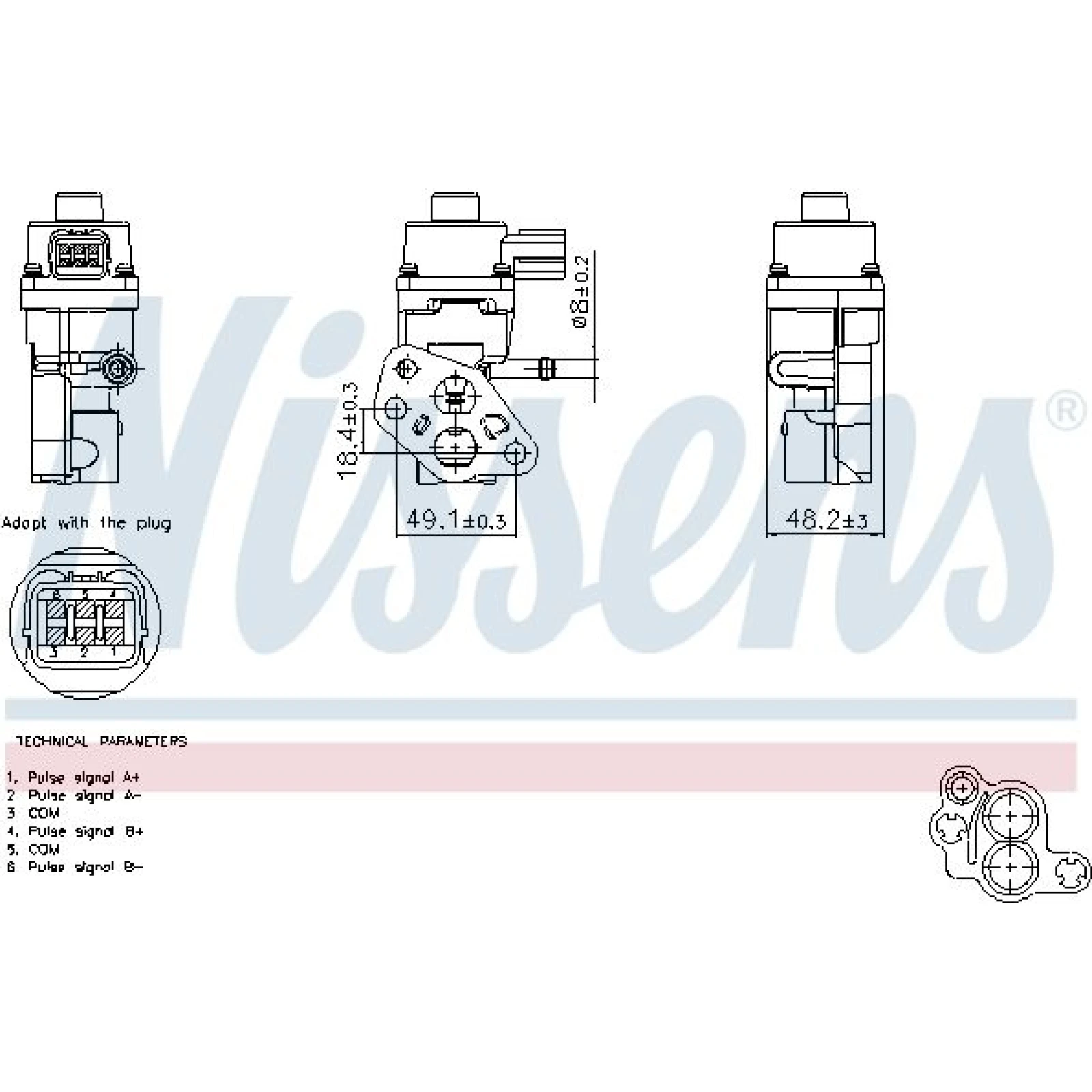 NIS98365 Nissens AGR-Ventil NIS98365