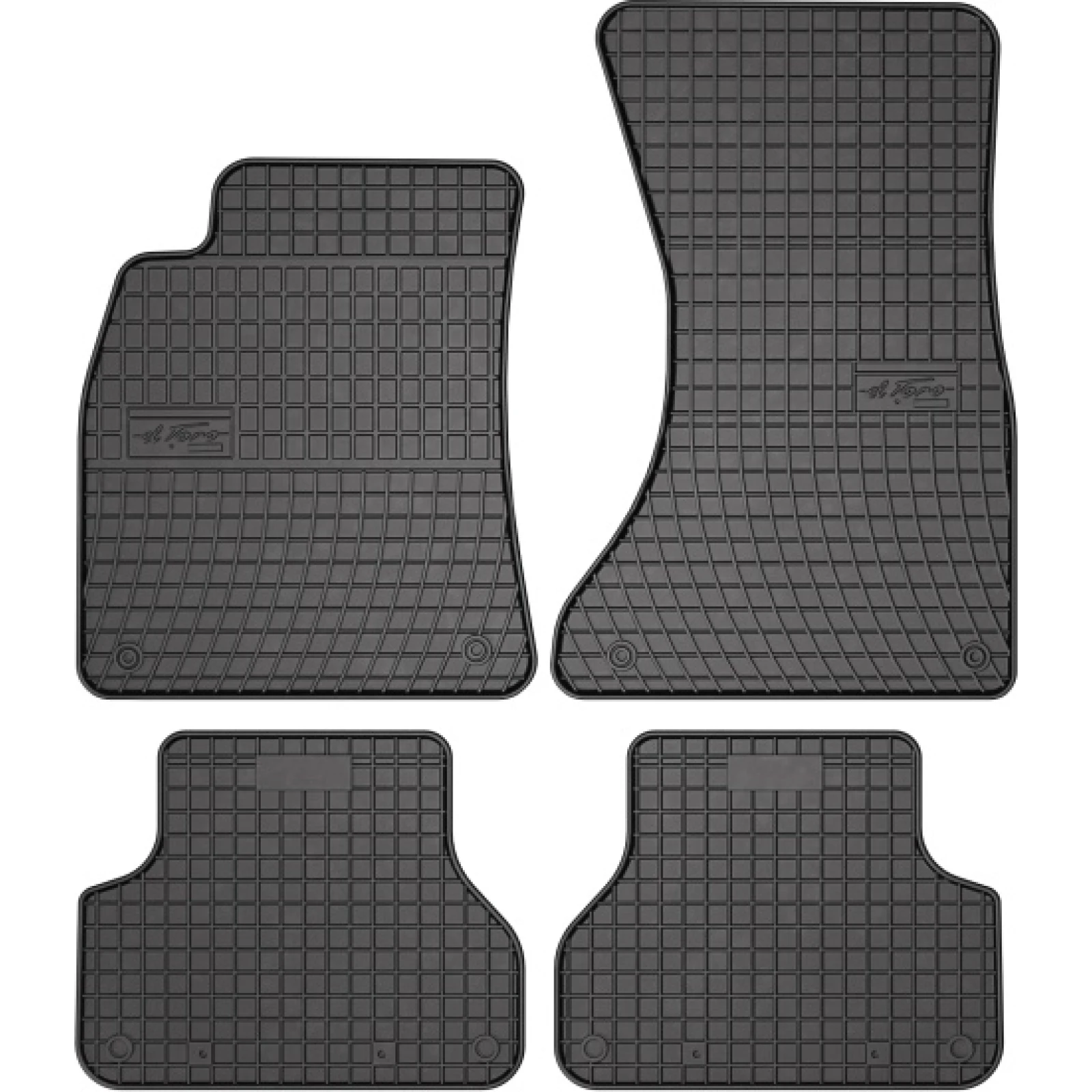 FROGUM passgenaue Kofferraummatte / Gummimatte Audi A4 (B9) 2015 547143