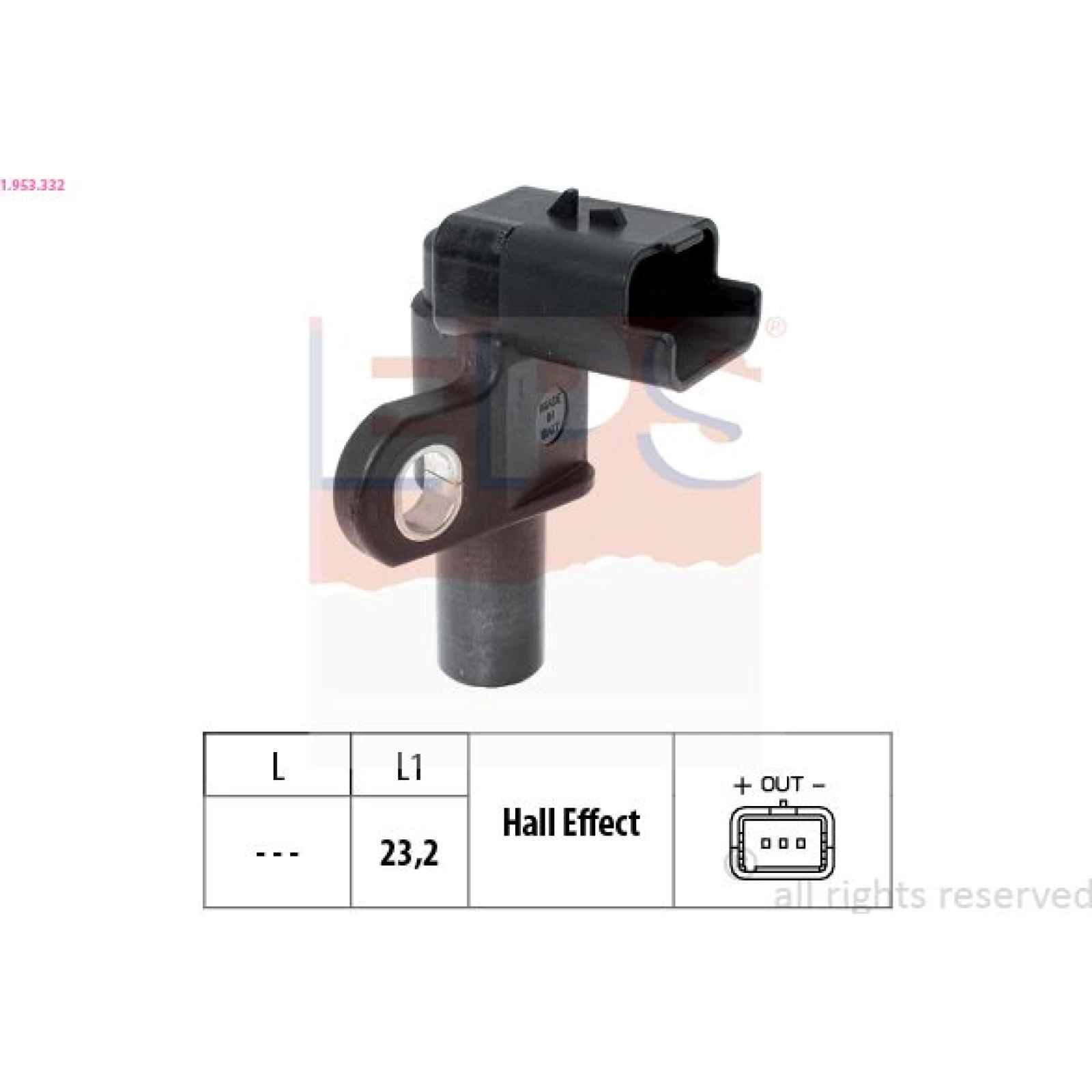 Sensor, Nockenwellenposition 1.953.332