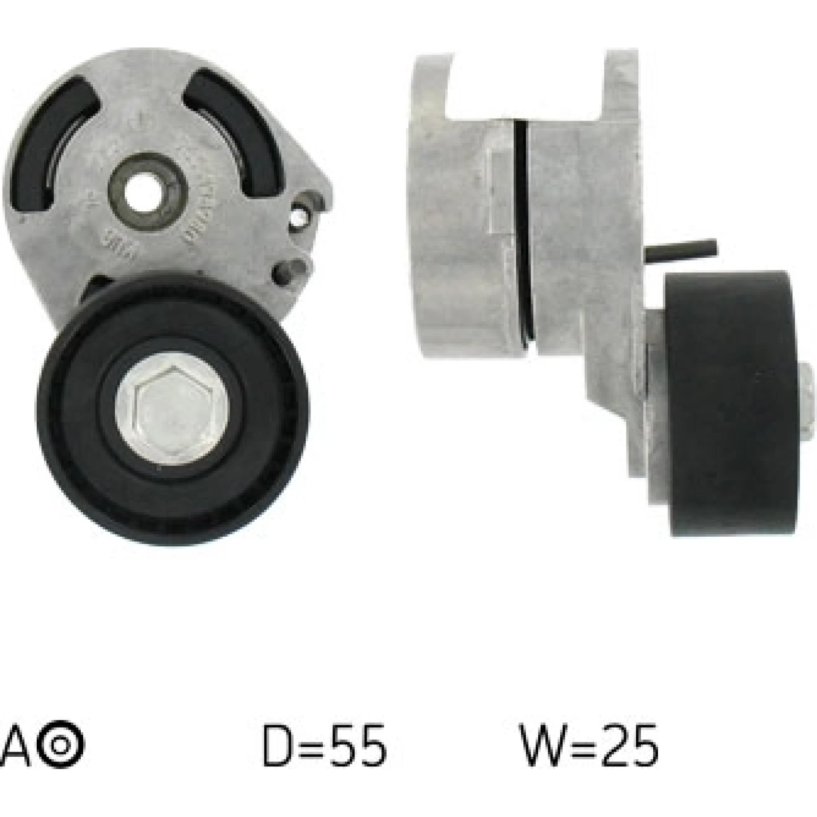 SKF Keilrippenriemen-Spannrolle VKM 33061