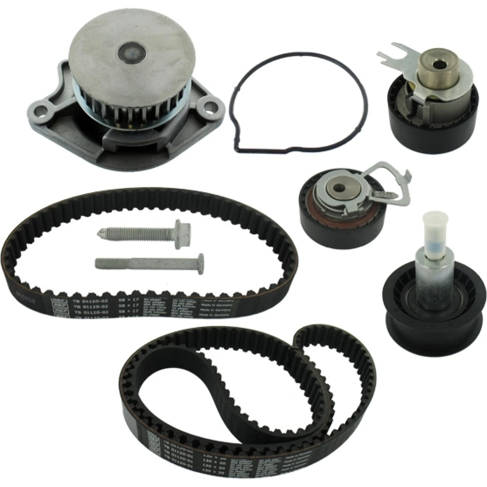 SKF Zahnriemensatz mit Wasserpumpe VKMC 01122