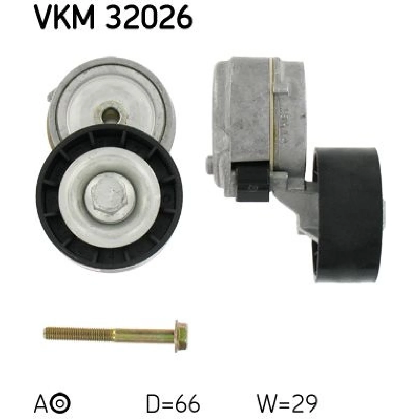 Spannrolle Multi-V VKM 32026