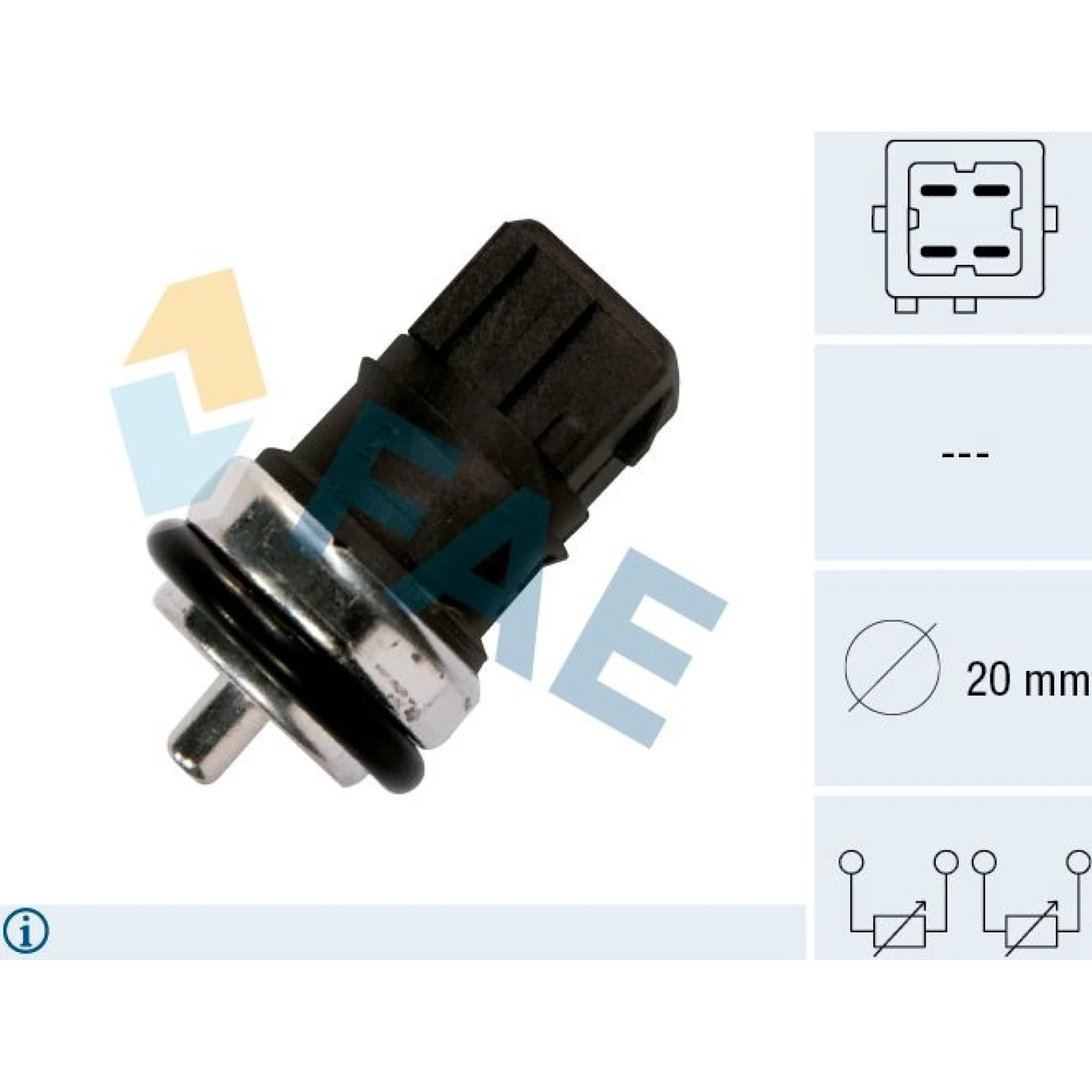 FAE Sensor, Zylinderkopftemperatur 33810