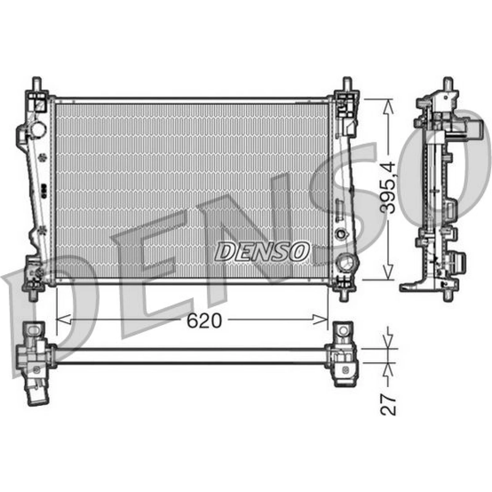 DENSO Motorkühler DRM01007