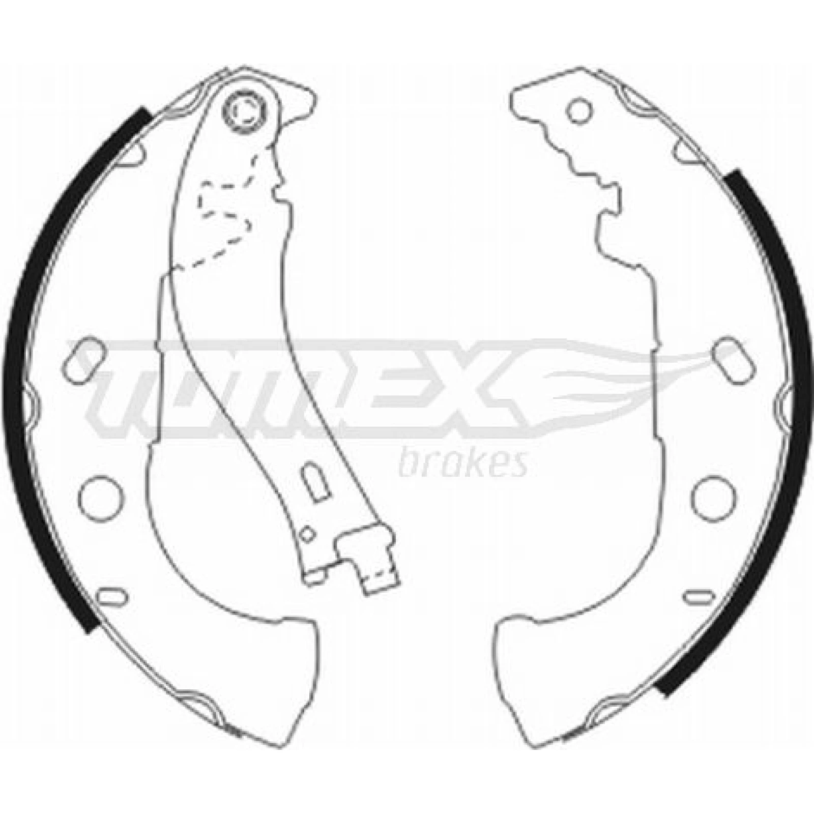 TOMEX brakes Bremsbackensatz TX 20-52