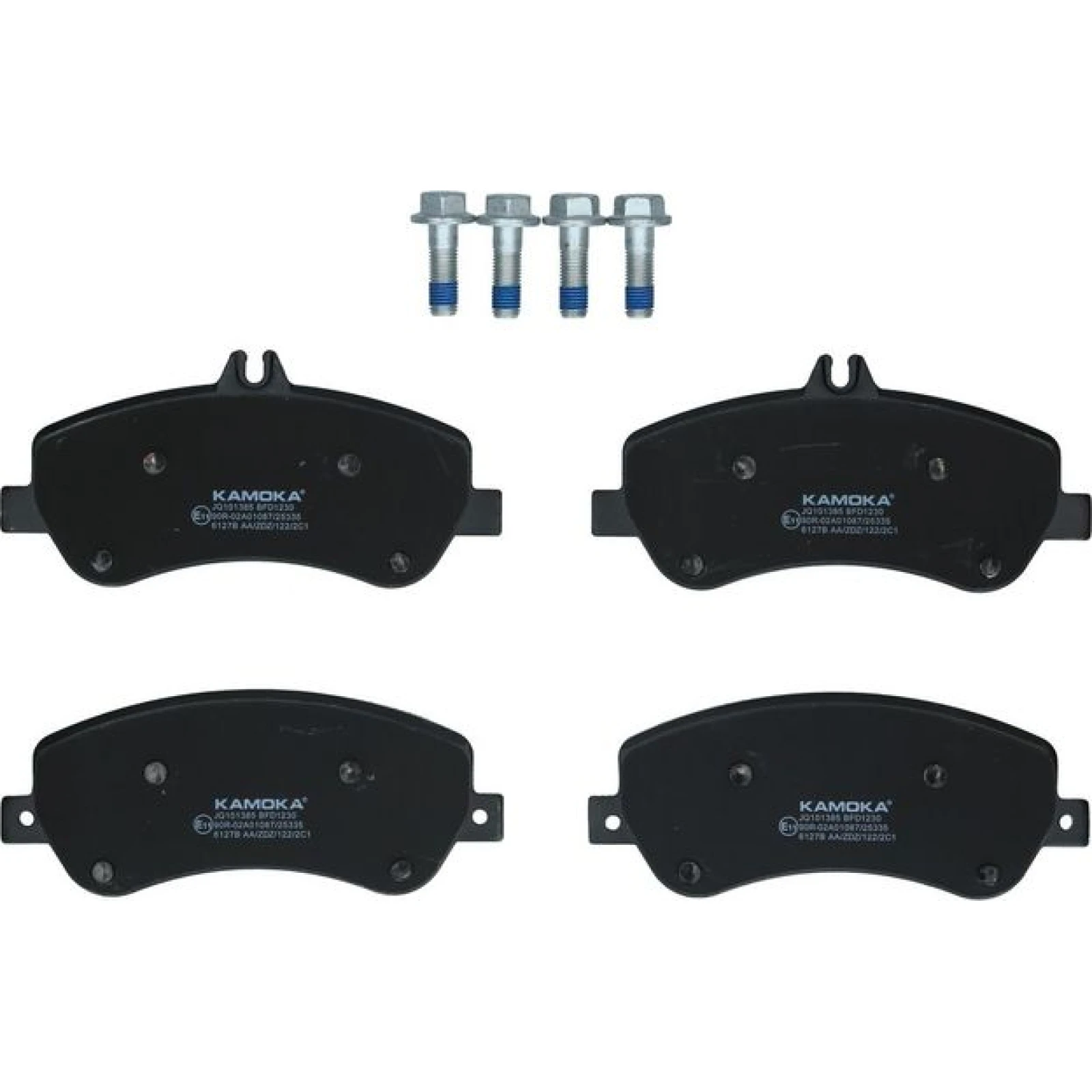 KAMOKA Bremsbelagsatz, Scheibenbremse JQ101385