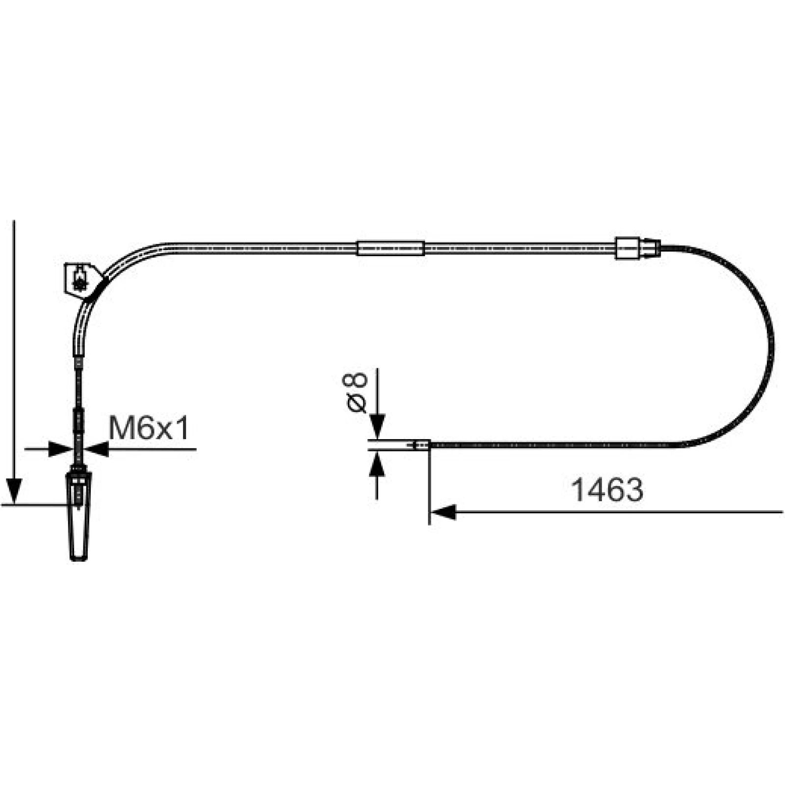 Handbremsseil 1987482130