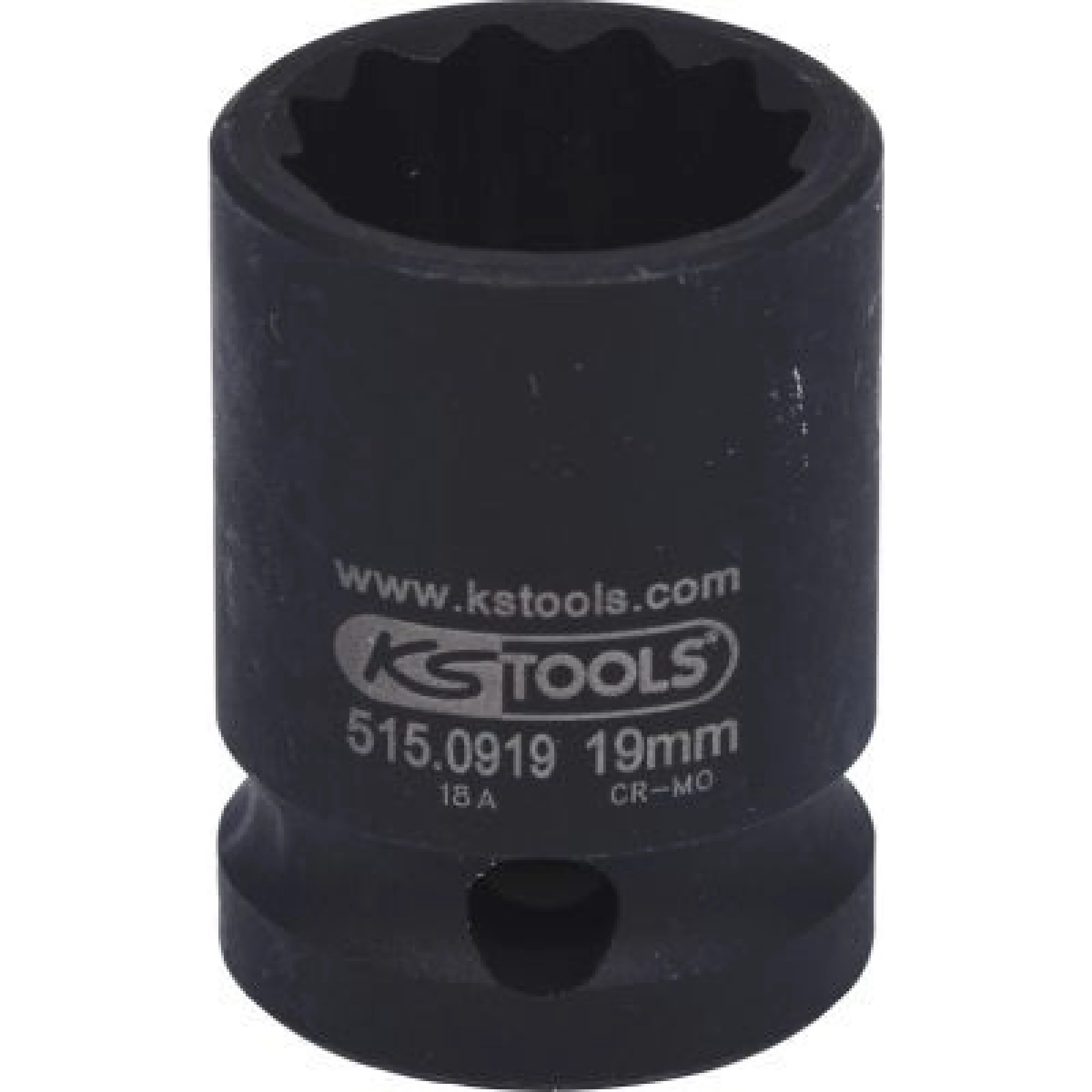 KS TOOLS Zwölfkant-Steckdose, kurz 515.0919