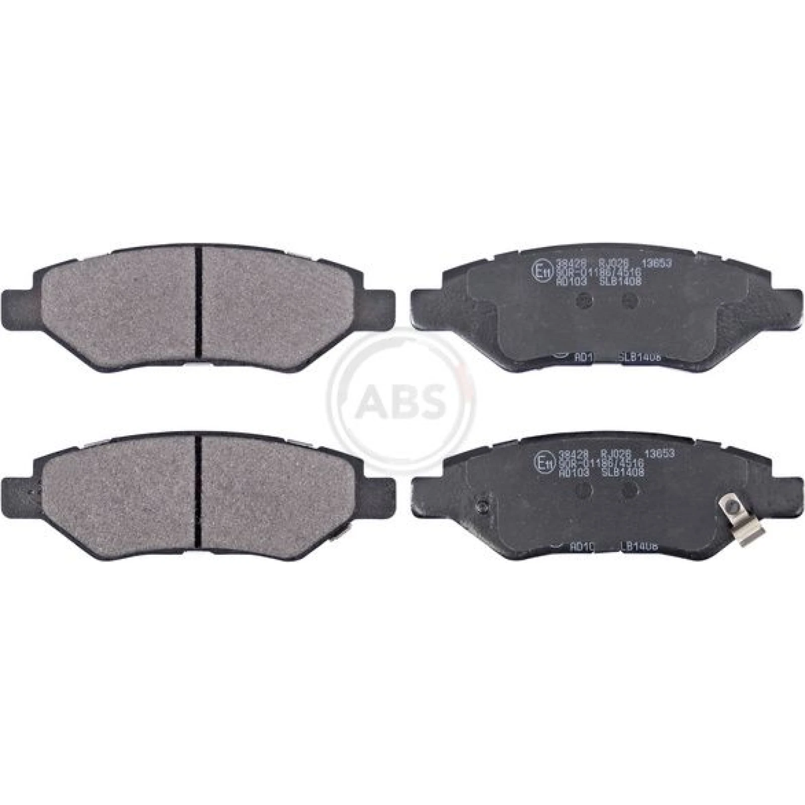 A.B.S. Bremsbeläge 38428