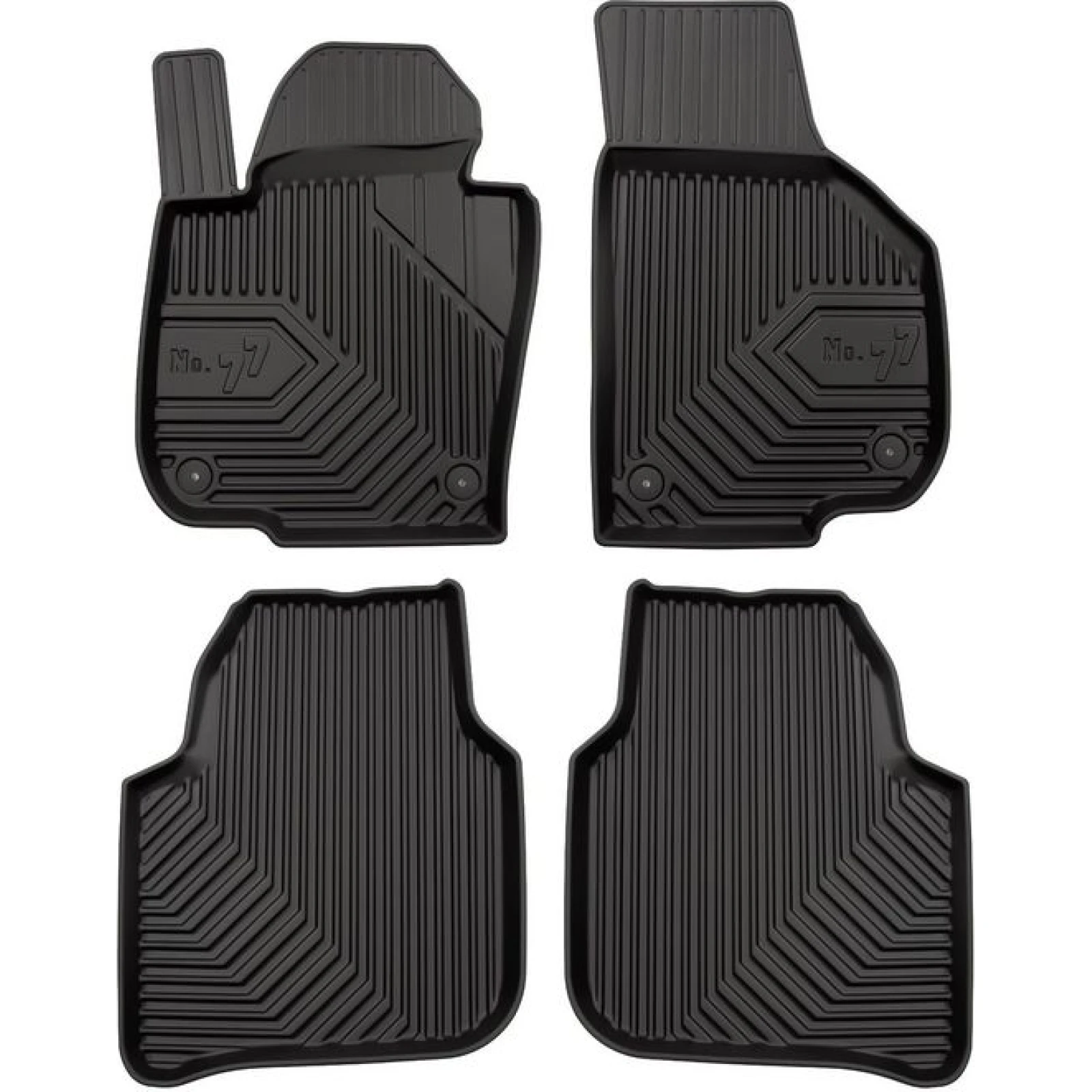 77407428 FROGUM Elastomer-Fußmatten Škoda Superb II 2008-2015
