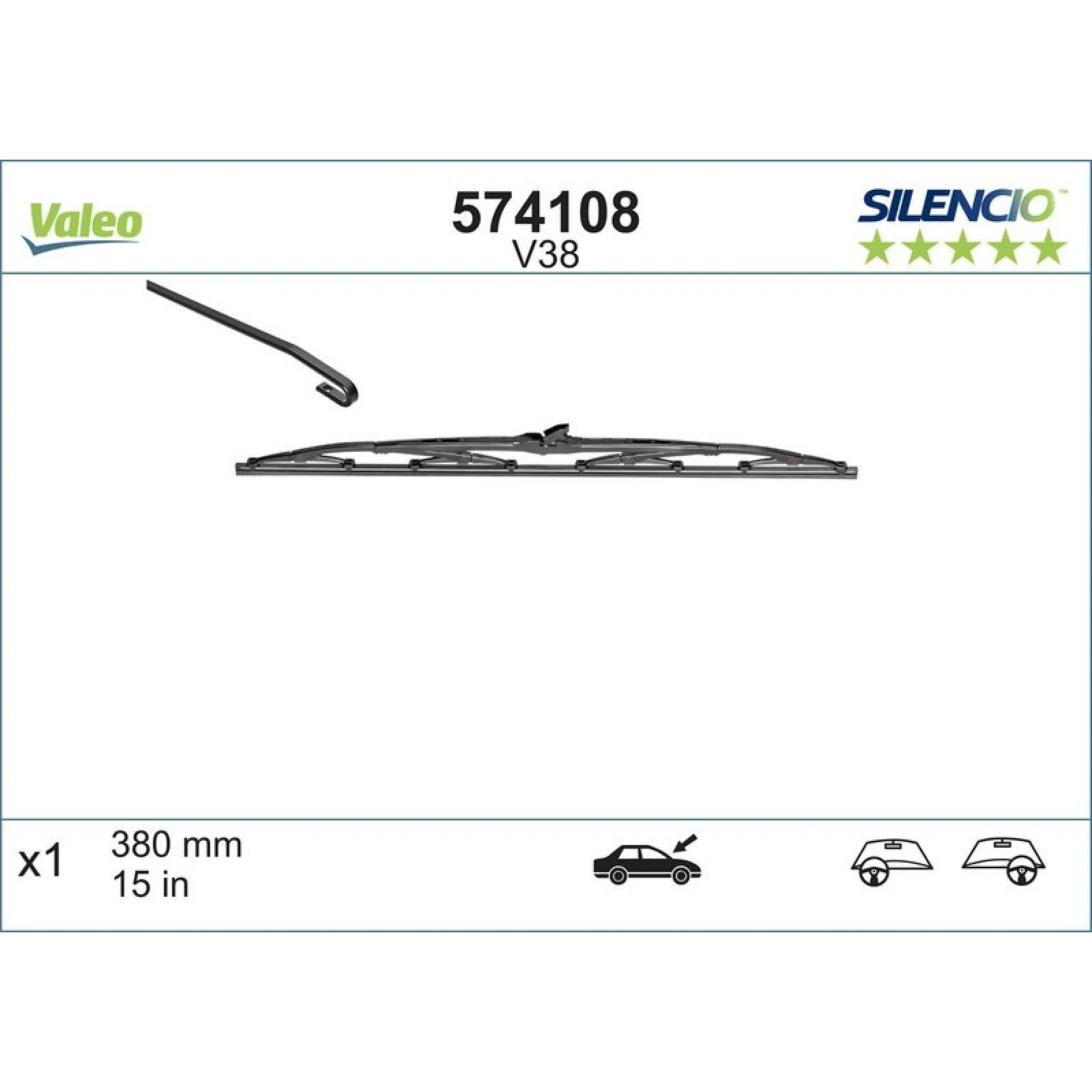 Valeo Silencio Standard 574108