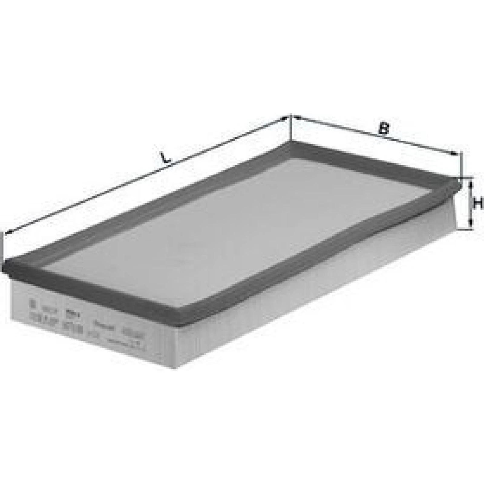 MAHLE Luftfilter LX 726