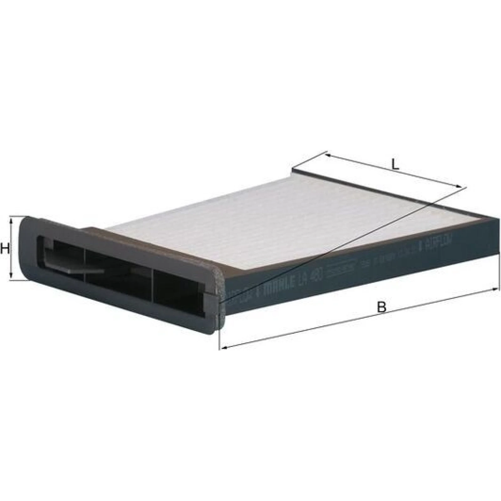 MAHLE Filter, Innenraumluft LA 480