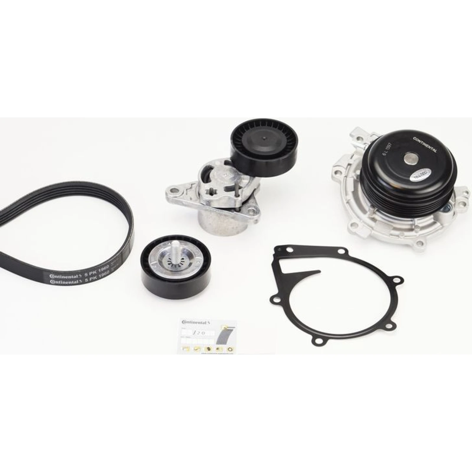 CONTINENTAL CTAM Wasserpumpe + Keilrippenriemensatz 5PK1960WP1