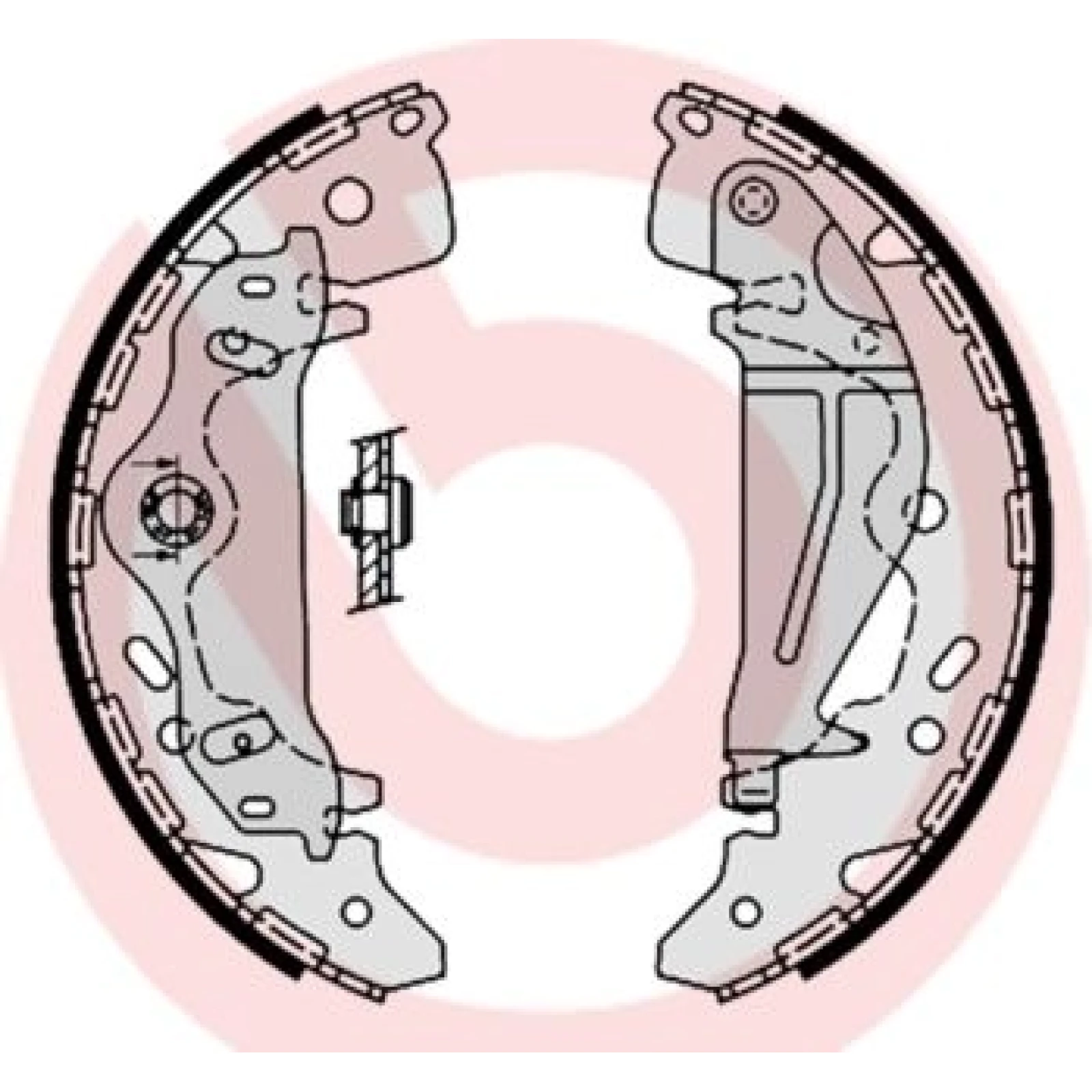 Bremsbackensatz HA S 30 521