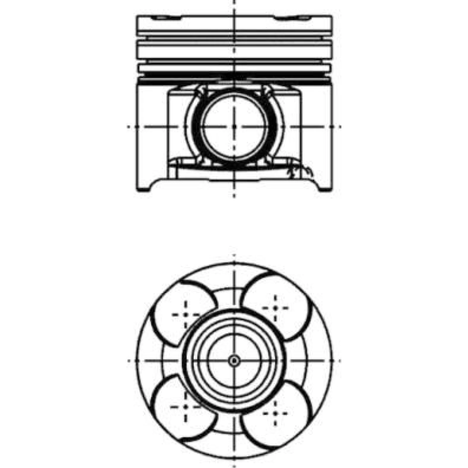 Kolben 40660600