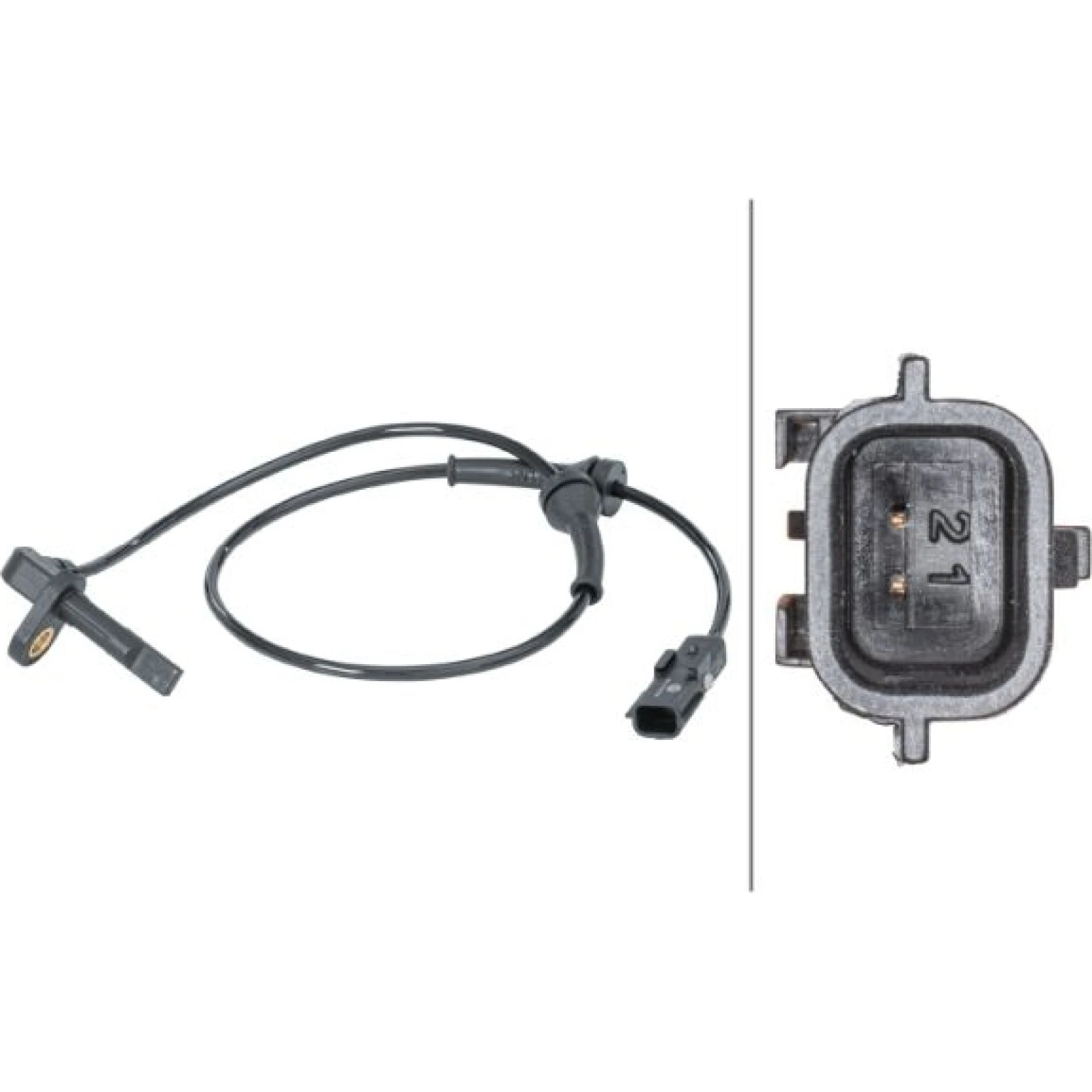 HELLA Sensor, Raddrehzahl 6PU 012 679-911