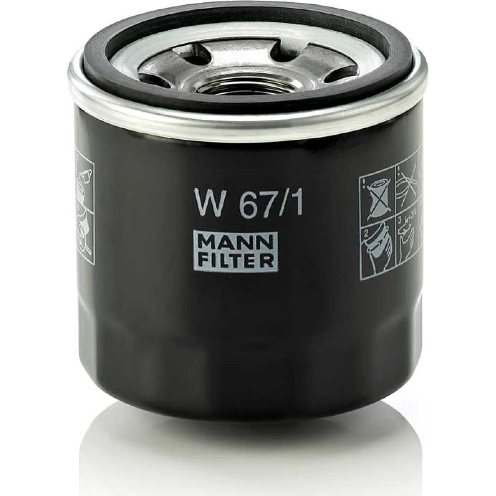 Mann & Hummel Ölfilter PKW W 67/1